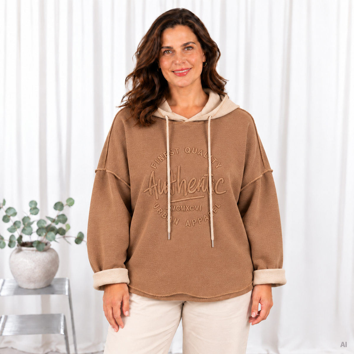 Harper sweatshirt, Camel