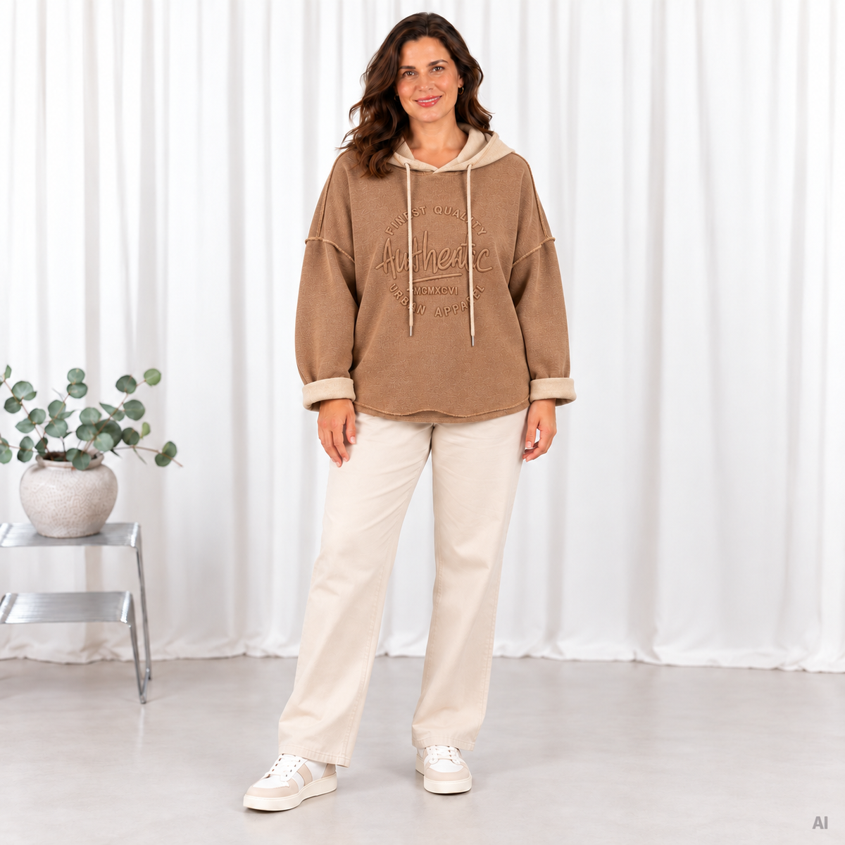 Harper sweatshirt, Camel
