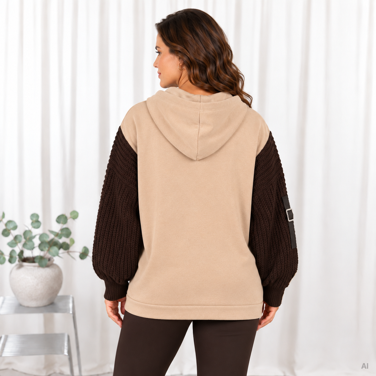 Zola sweatshirt, Taupe