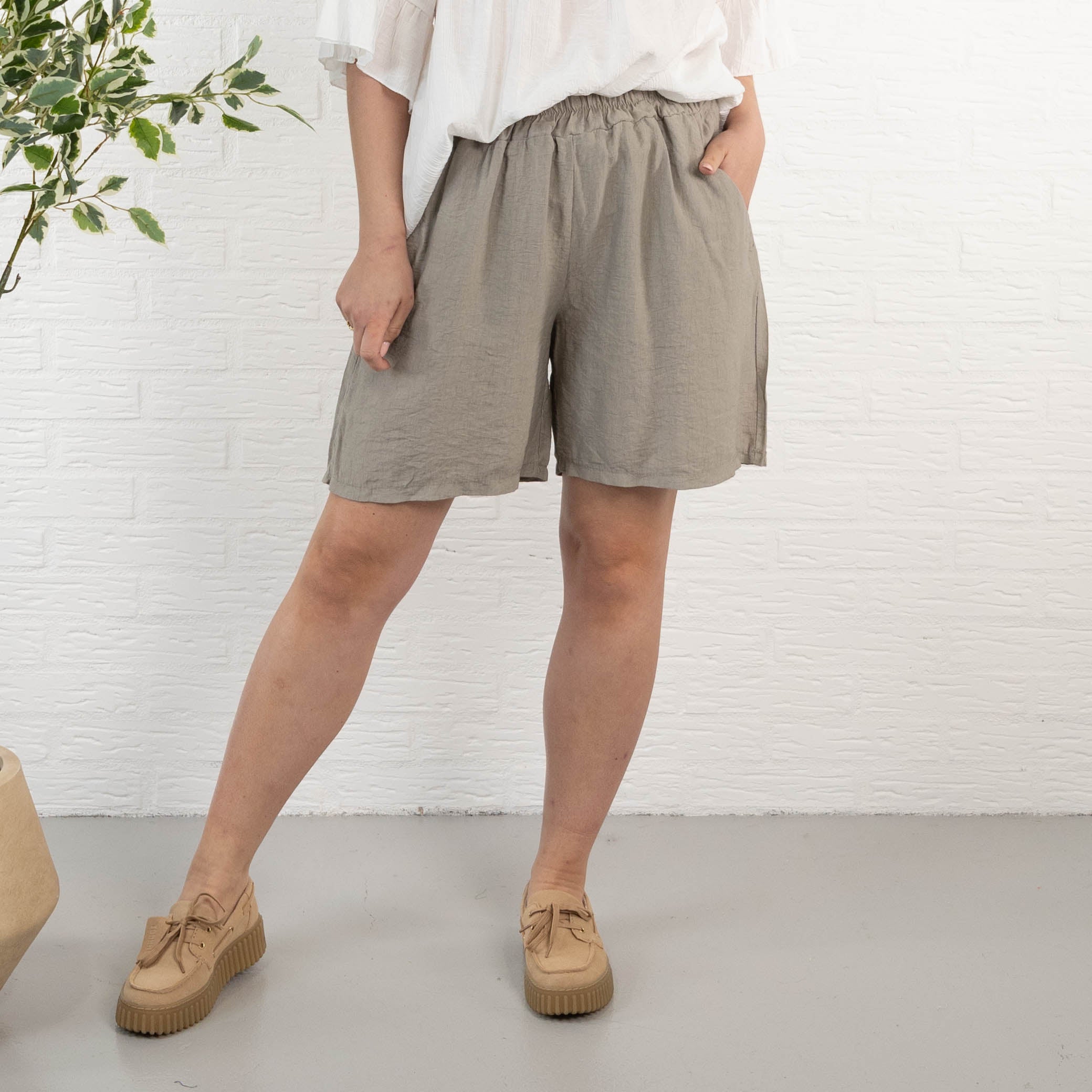 Martha shorts, Taupe