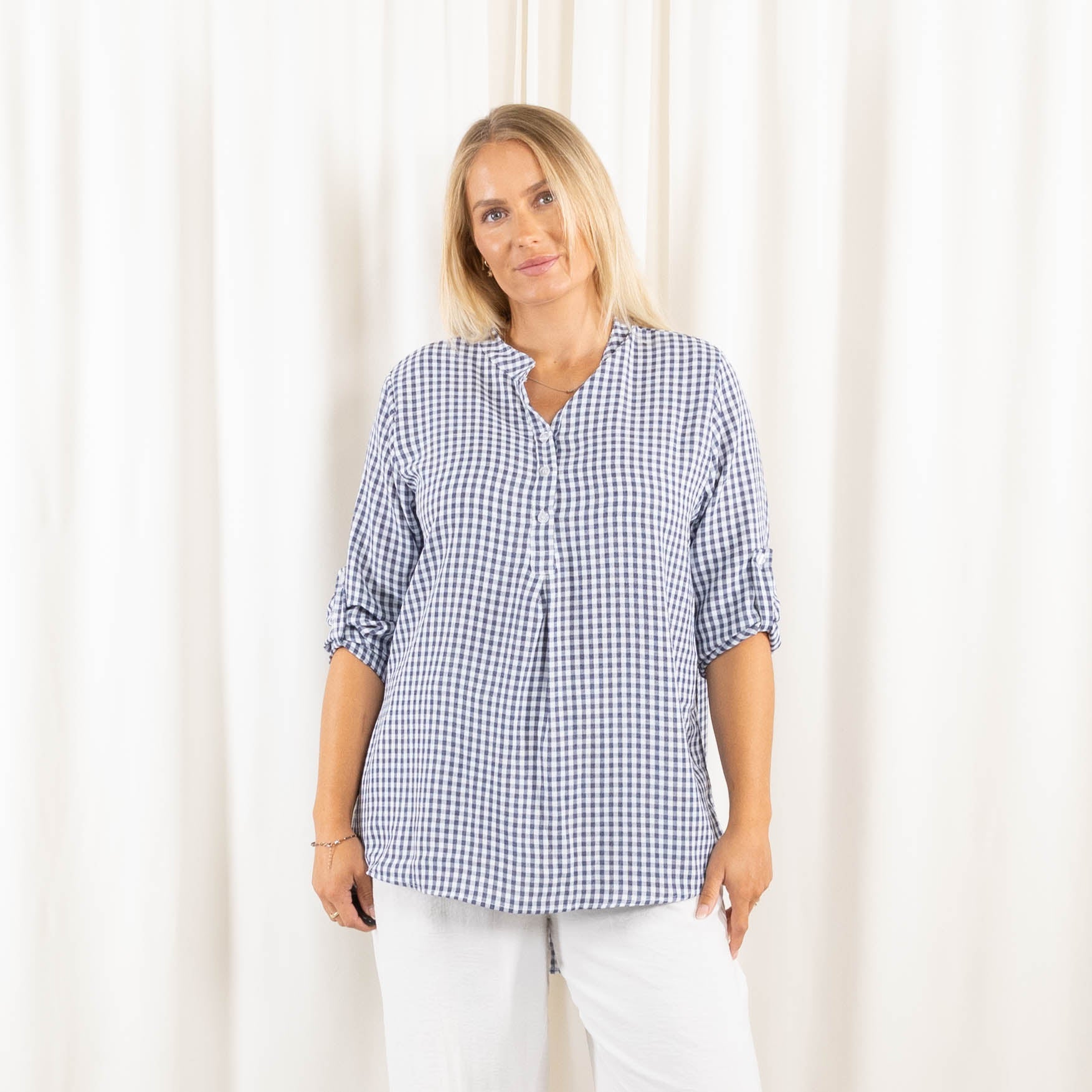 Cleo skjorte, Navy