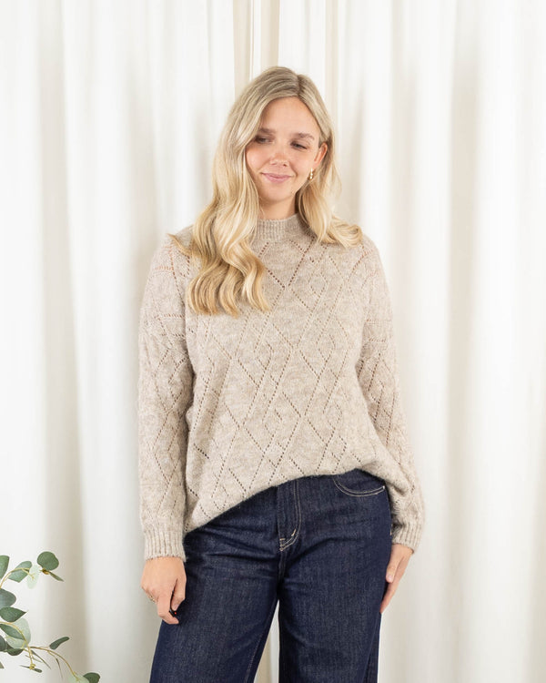 Lonnie strik, Taupe