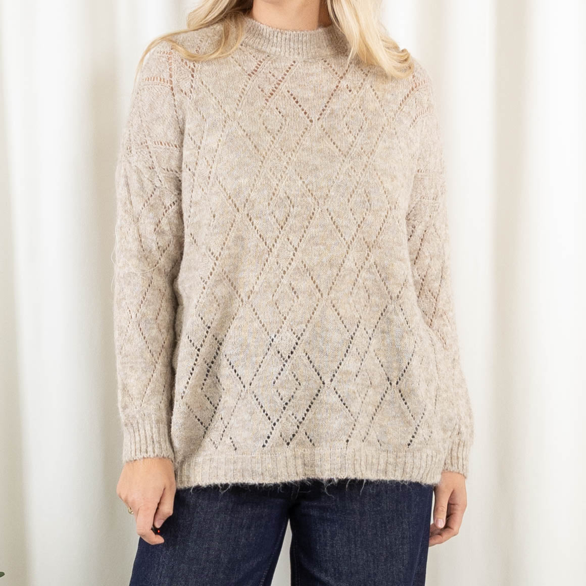 Lonnie strik, Taupe
