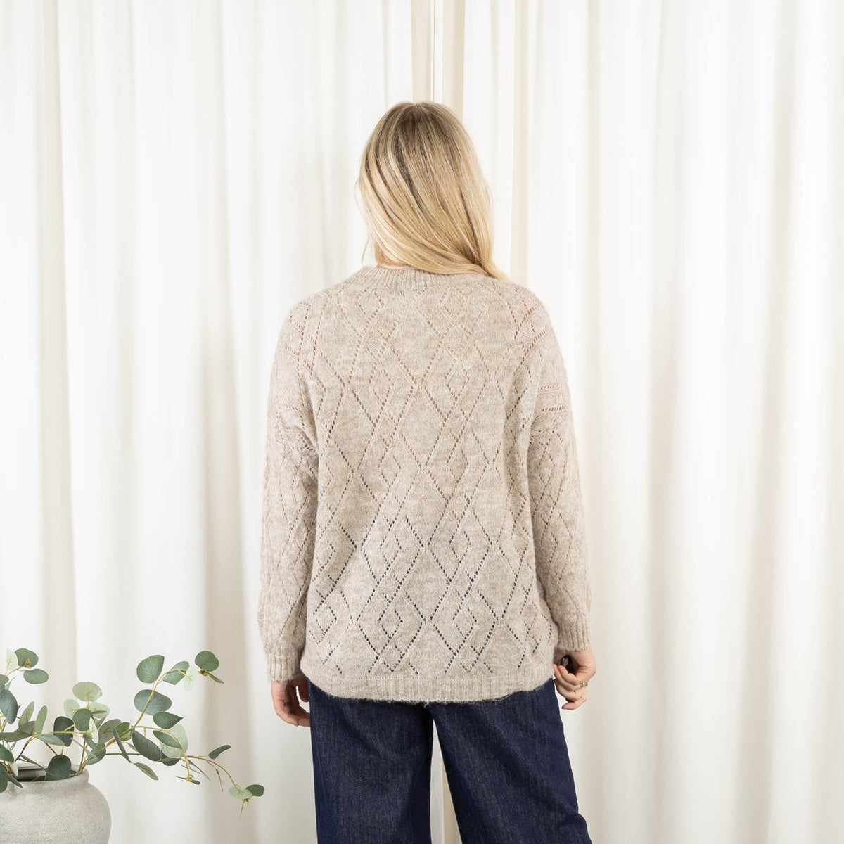 Lonnie strik, Taupe