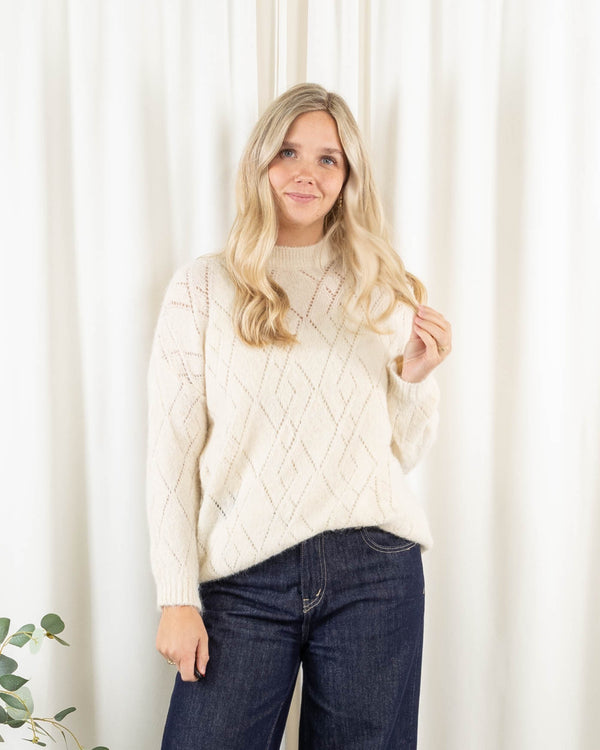 Lonnie strik, Beige