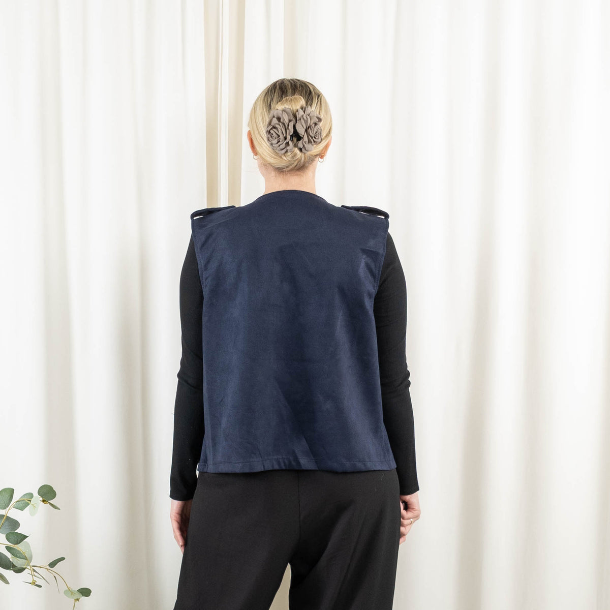 Becks vest, Navy