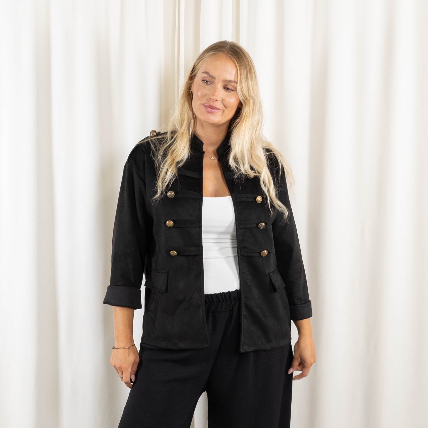 Beka blazer, Sort