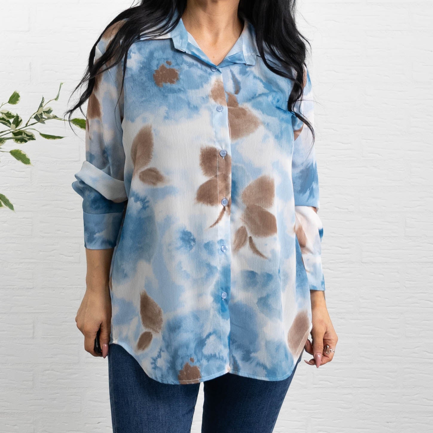 Lenny skjorte, Lyseblå