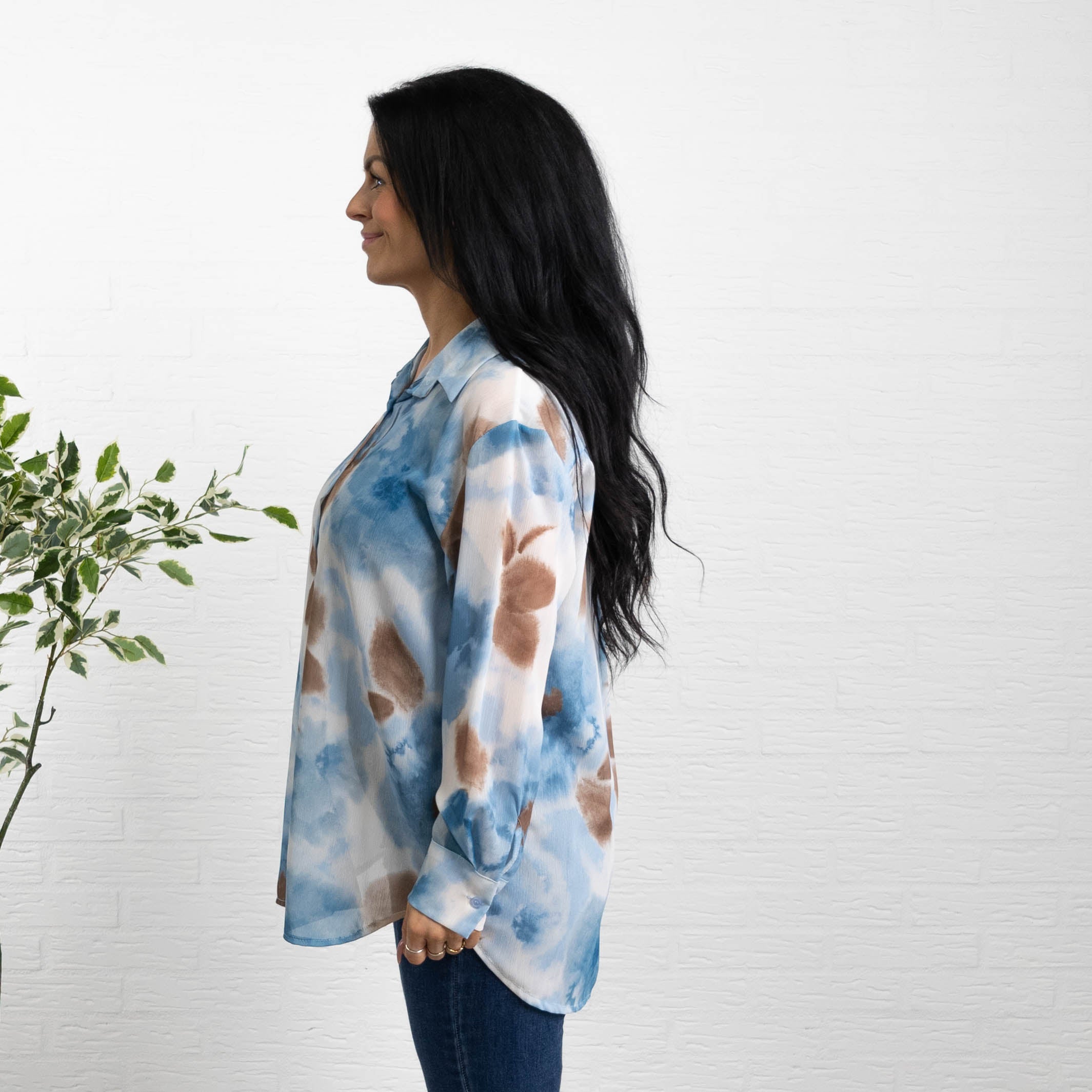 Lenny skjorte, Lyseblå