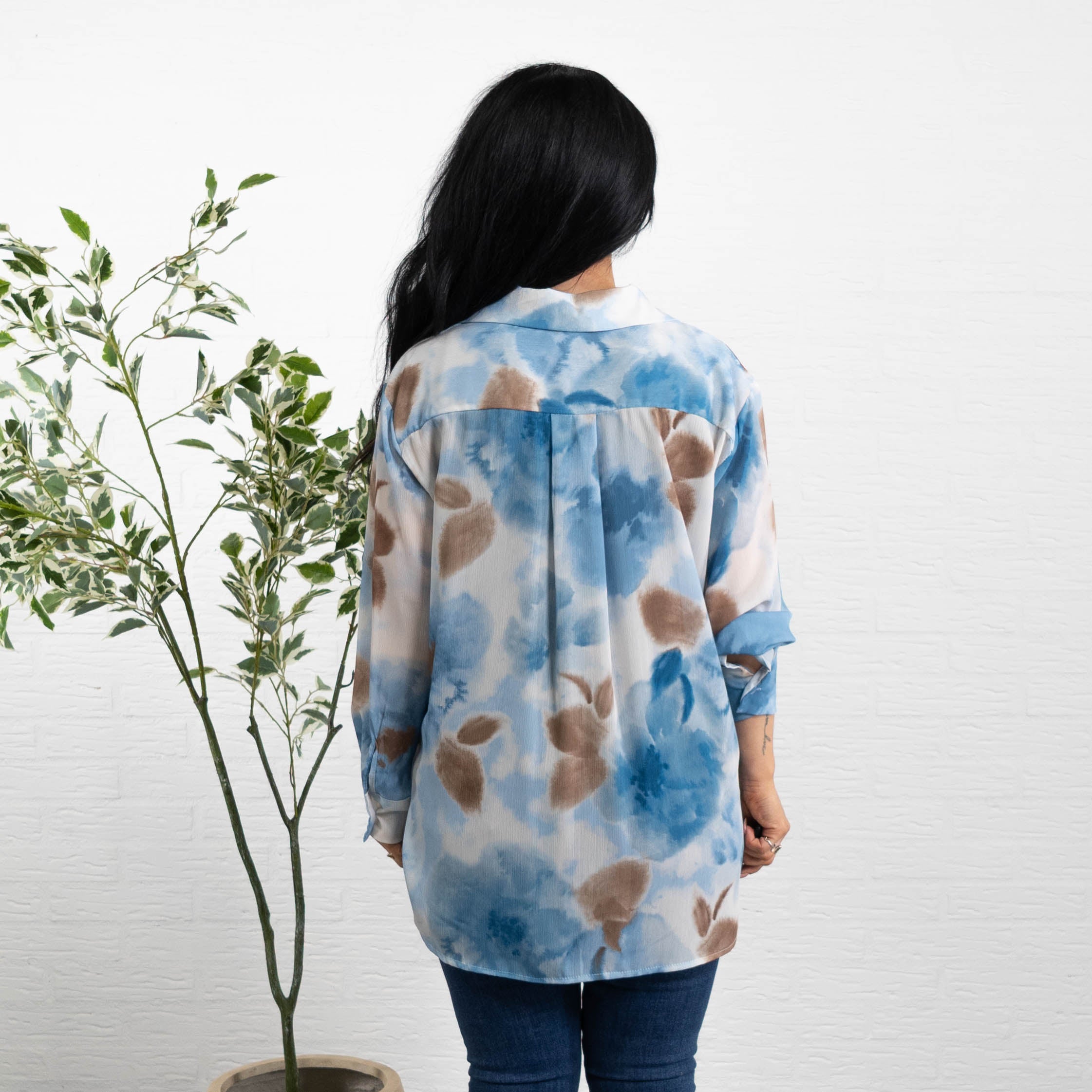 Lenny skjorte, Lyseblå