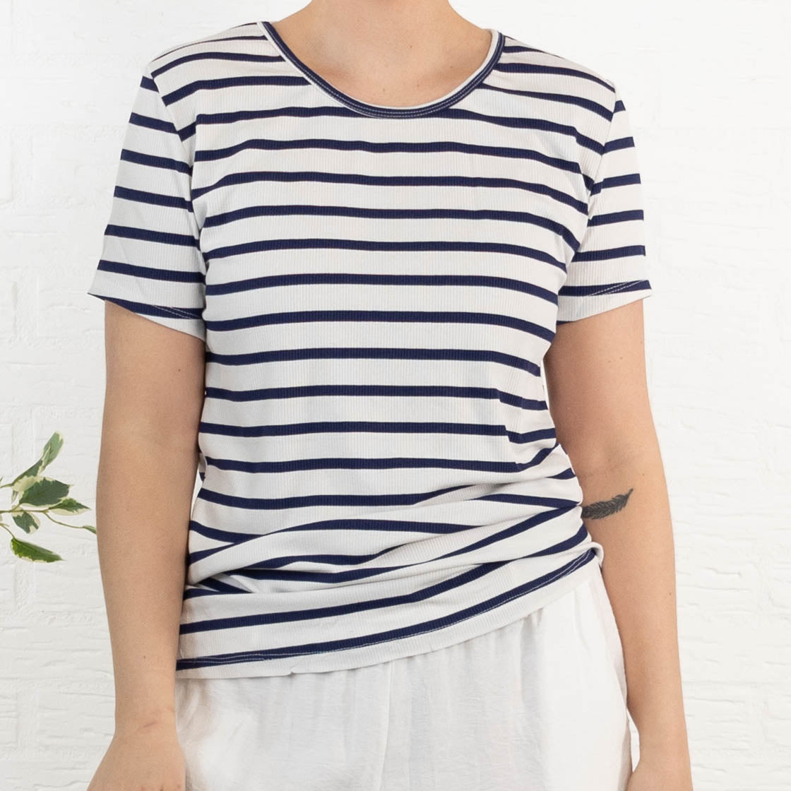 Alina t-shirt, Hvid