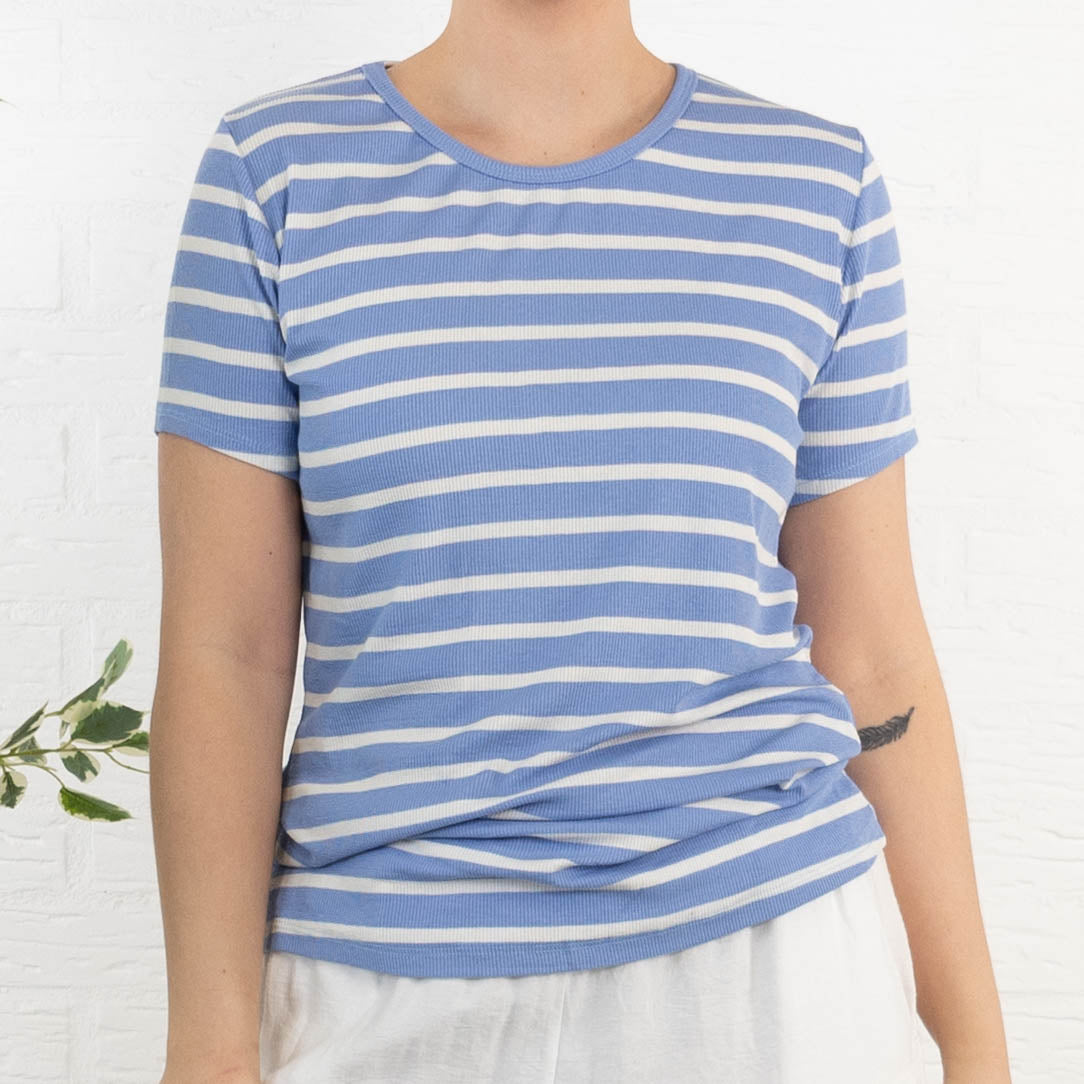 Alina t-shirt, Lyseblå