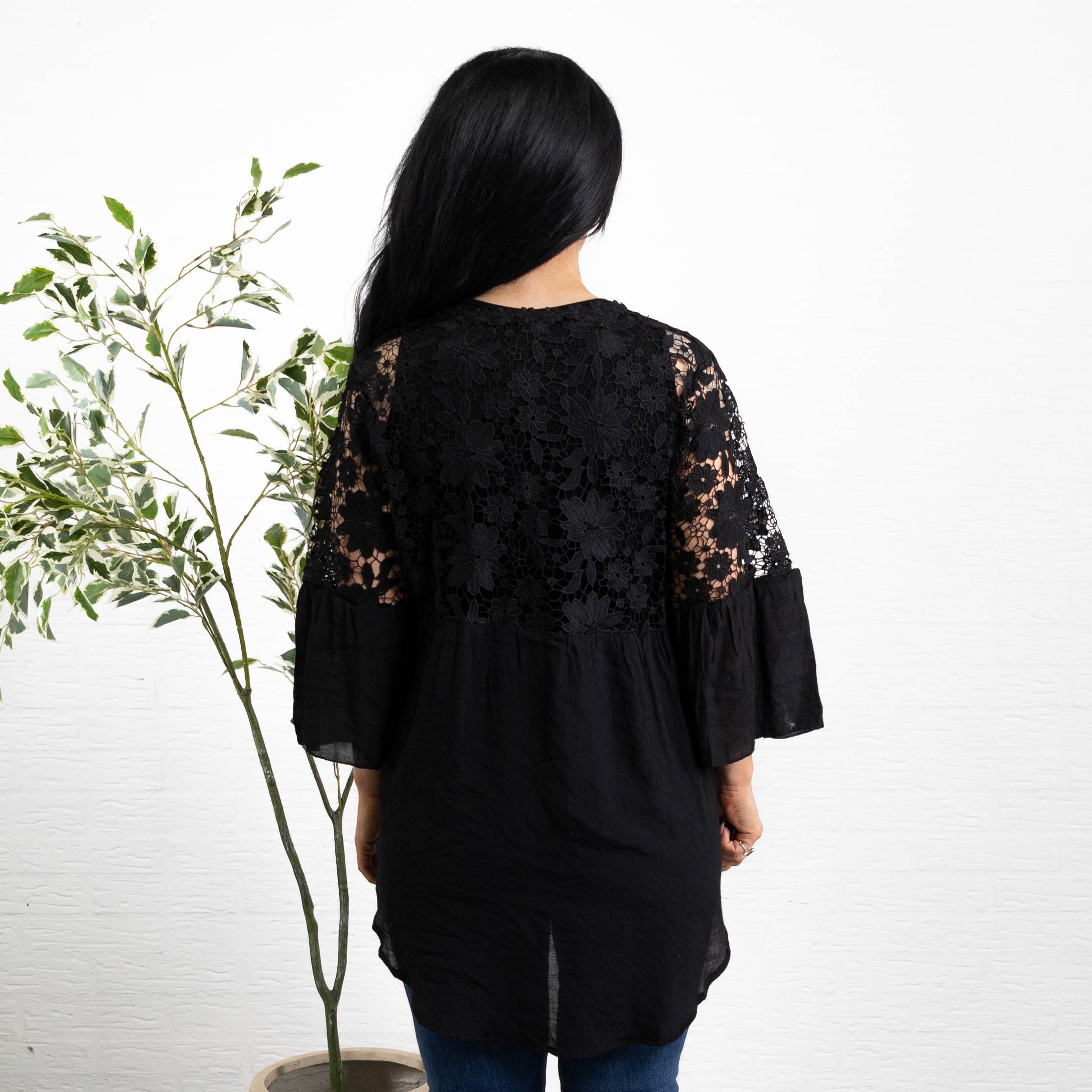 Debbie skjorte, Sort