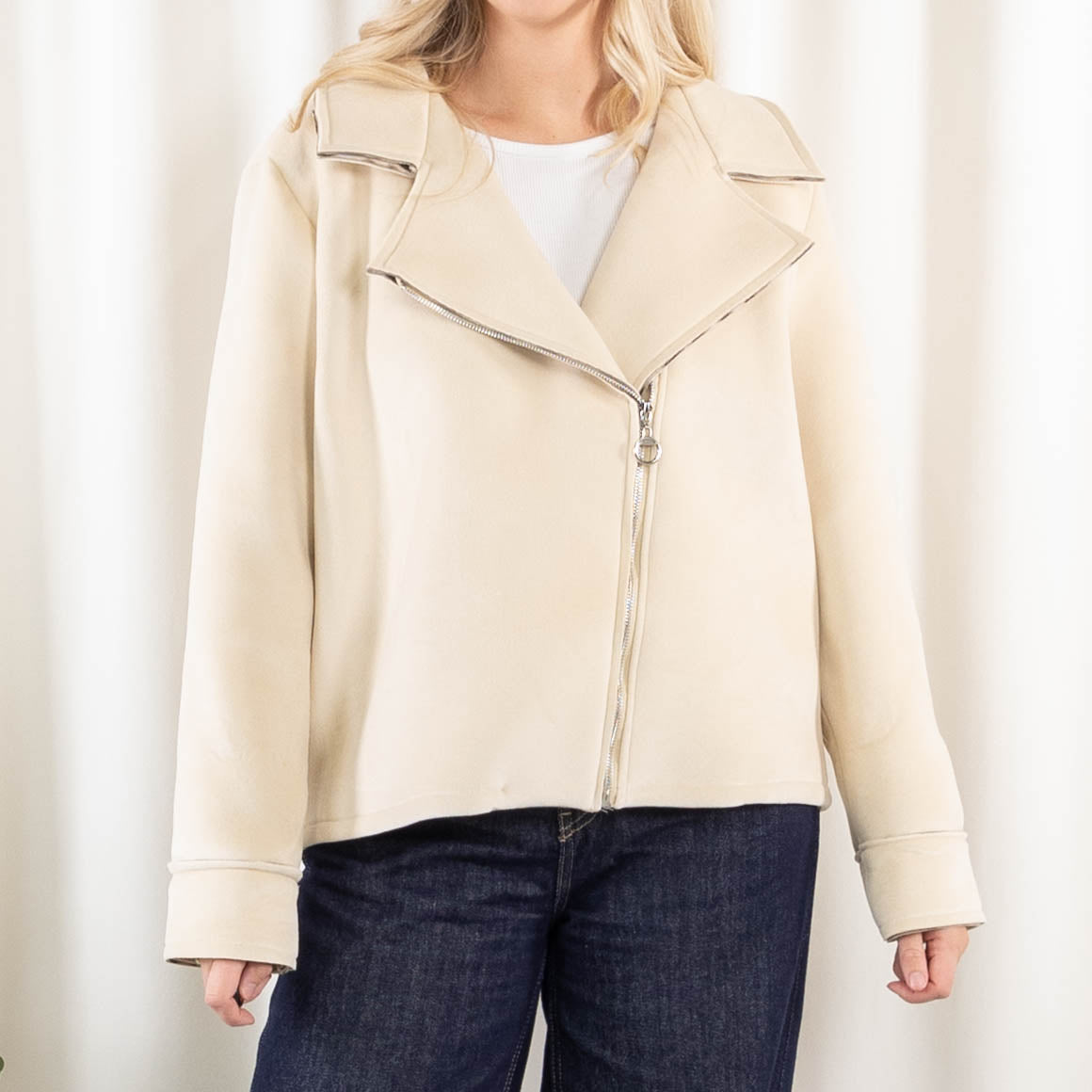Billie jakke, Beige