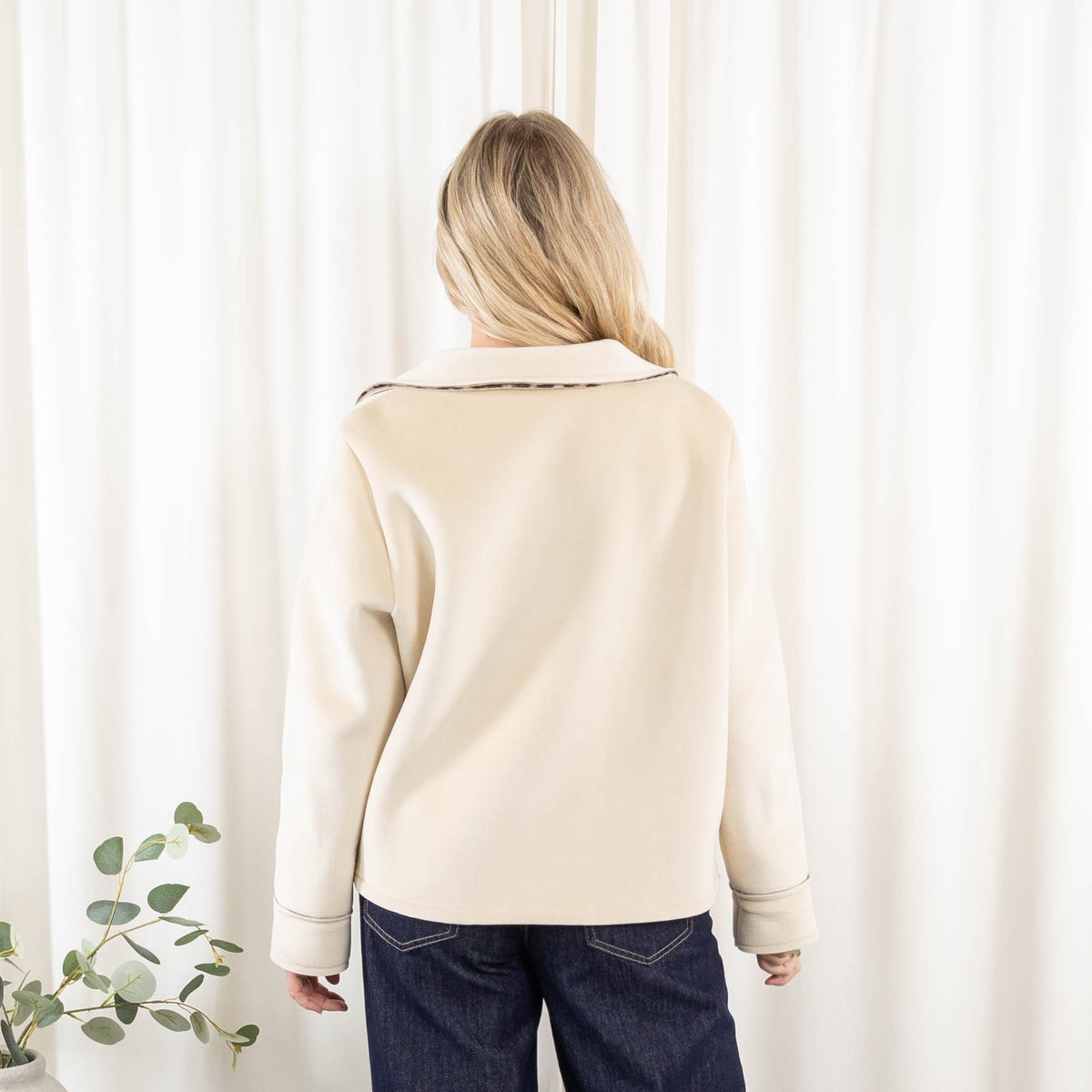 Billie jakke, Beige