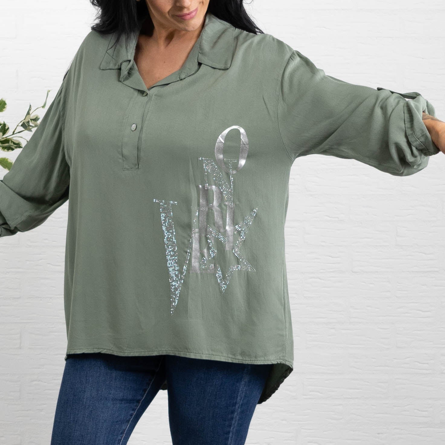 Jordan overdel, Khaki