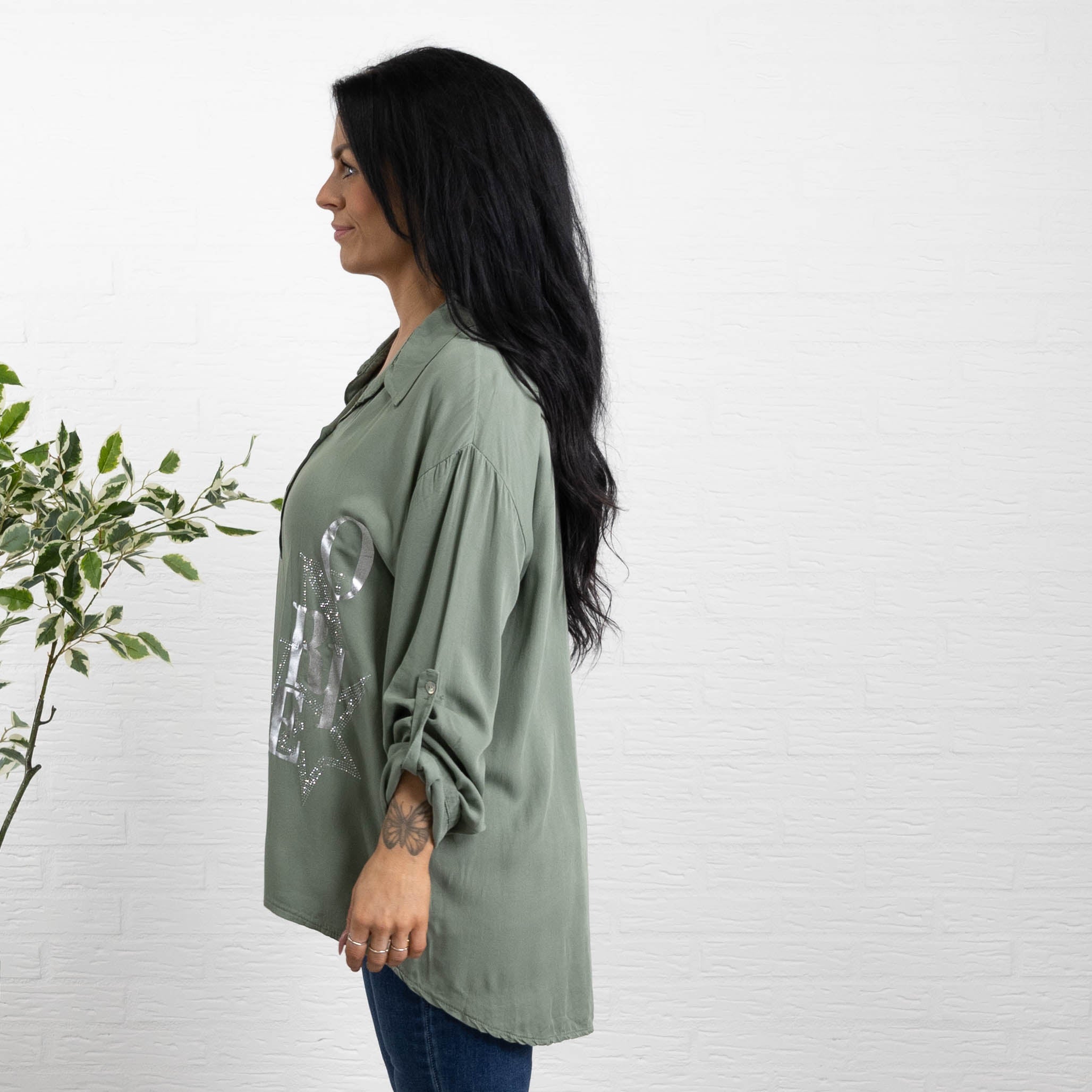 Jordan overdel, Khaki