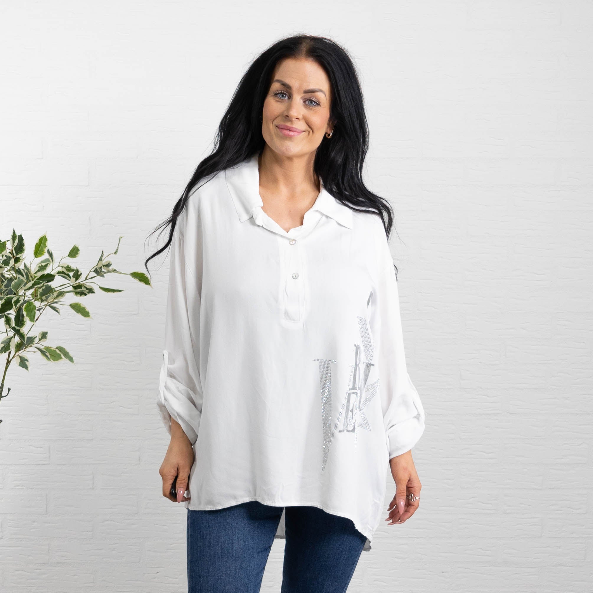 Jordan overdel, Hvid