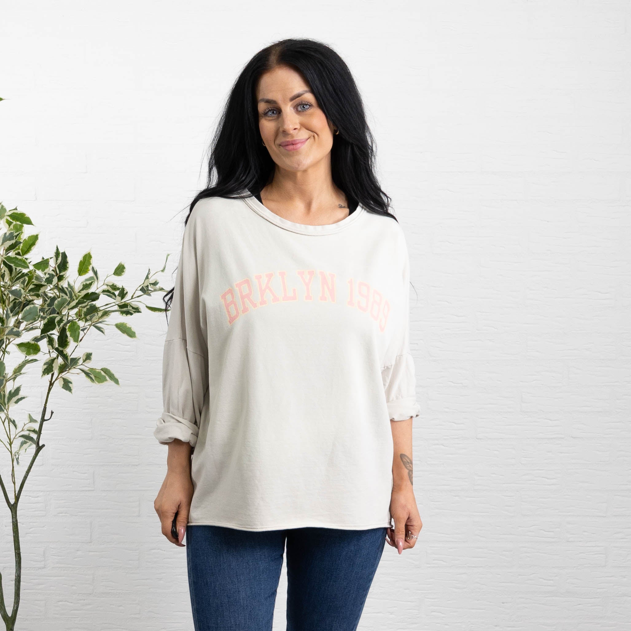 Brklyn sweatshirt, Beige