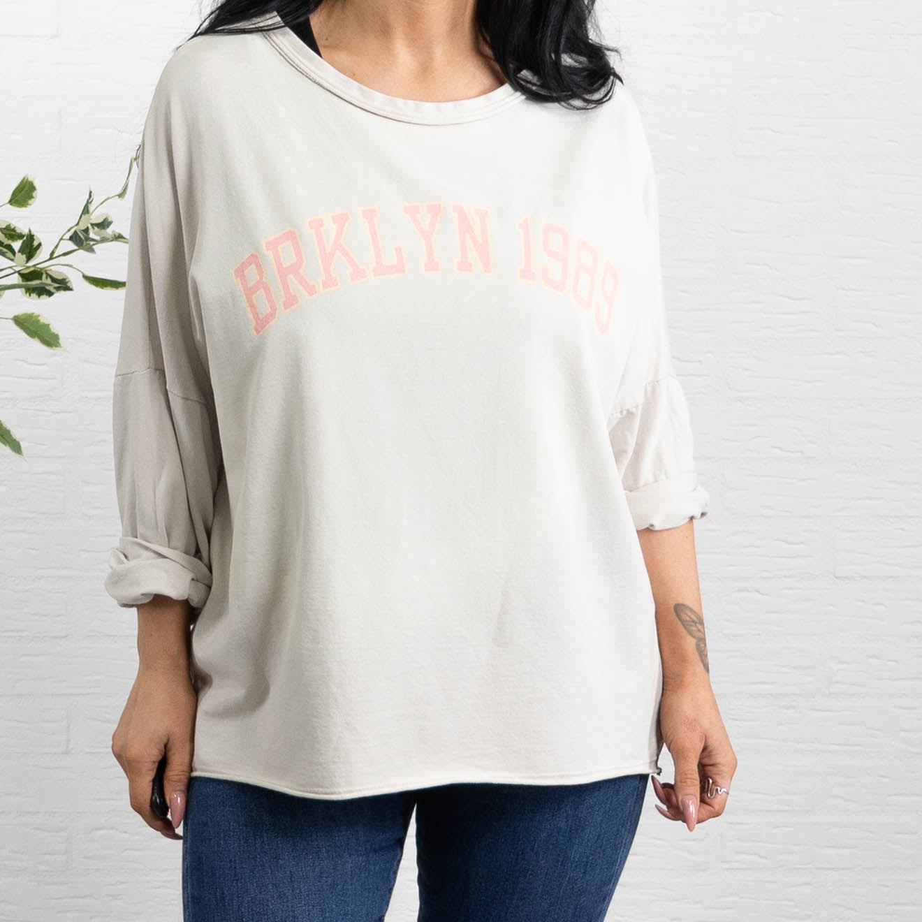 Brklyn sweatshirt, Beige