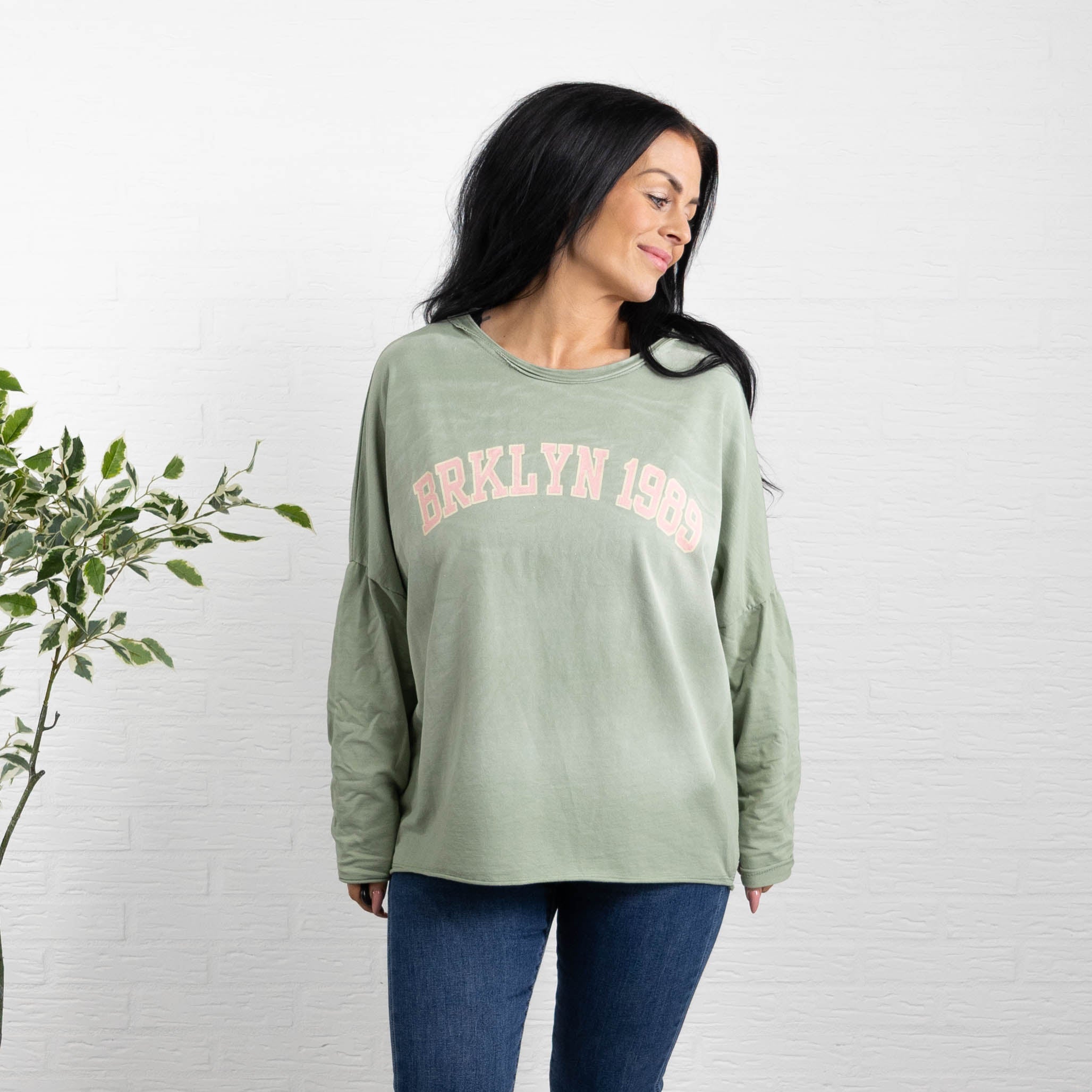 Brklyn sweatshirt, Khaki