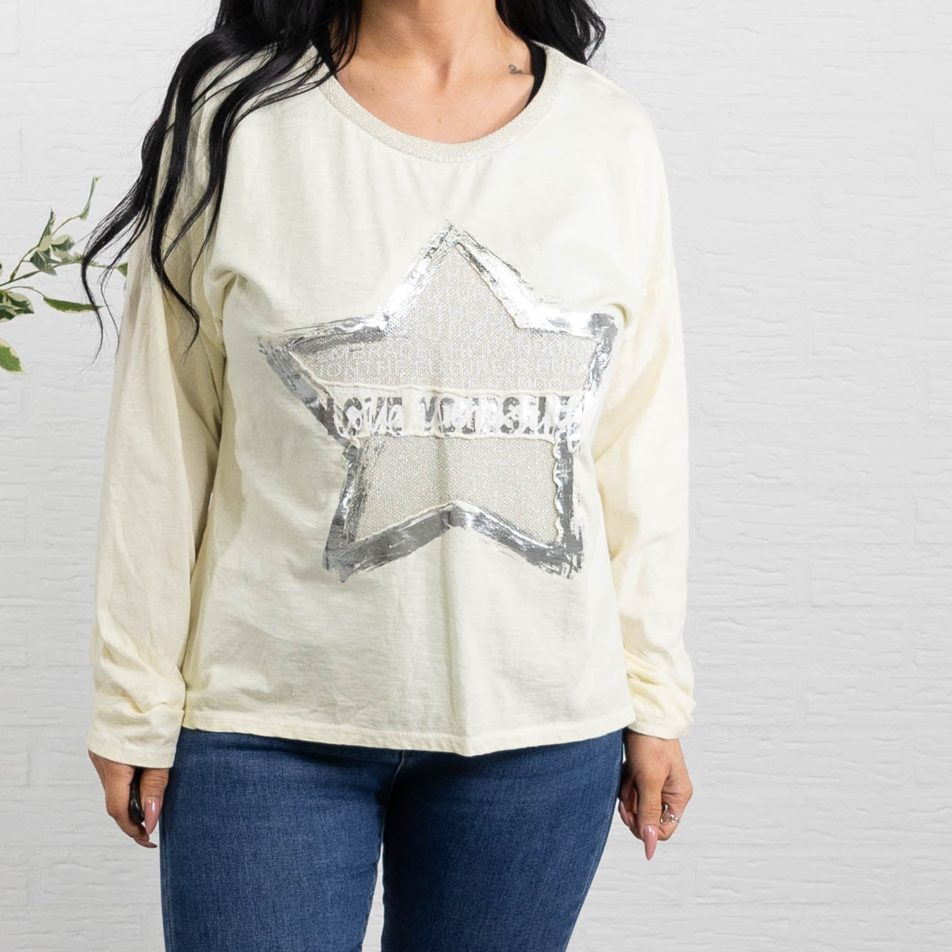 Arianna t-shirt, Gul