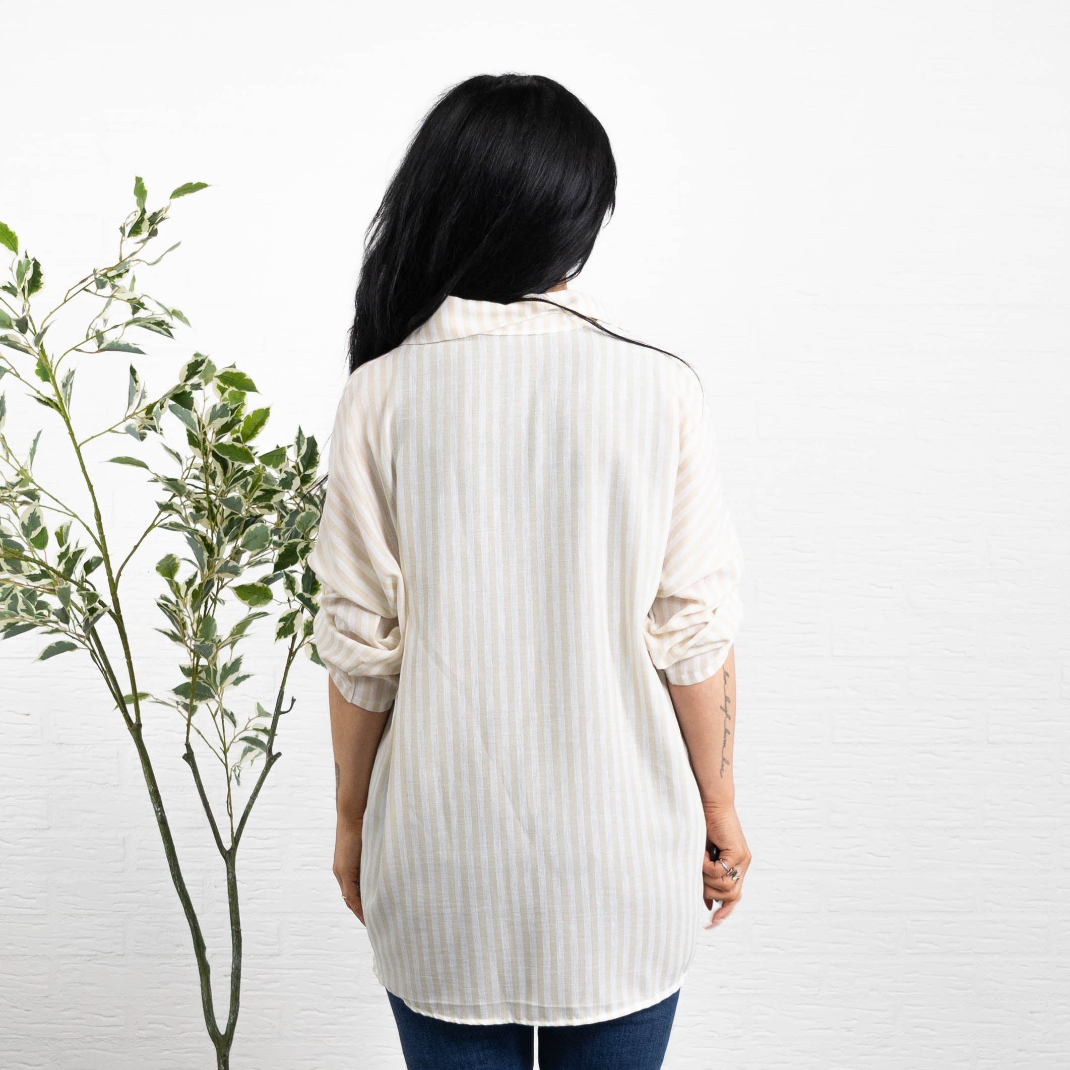 Phoebe skjorte, Beige