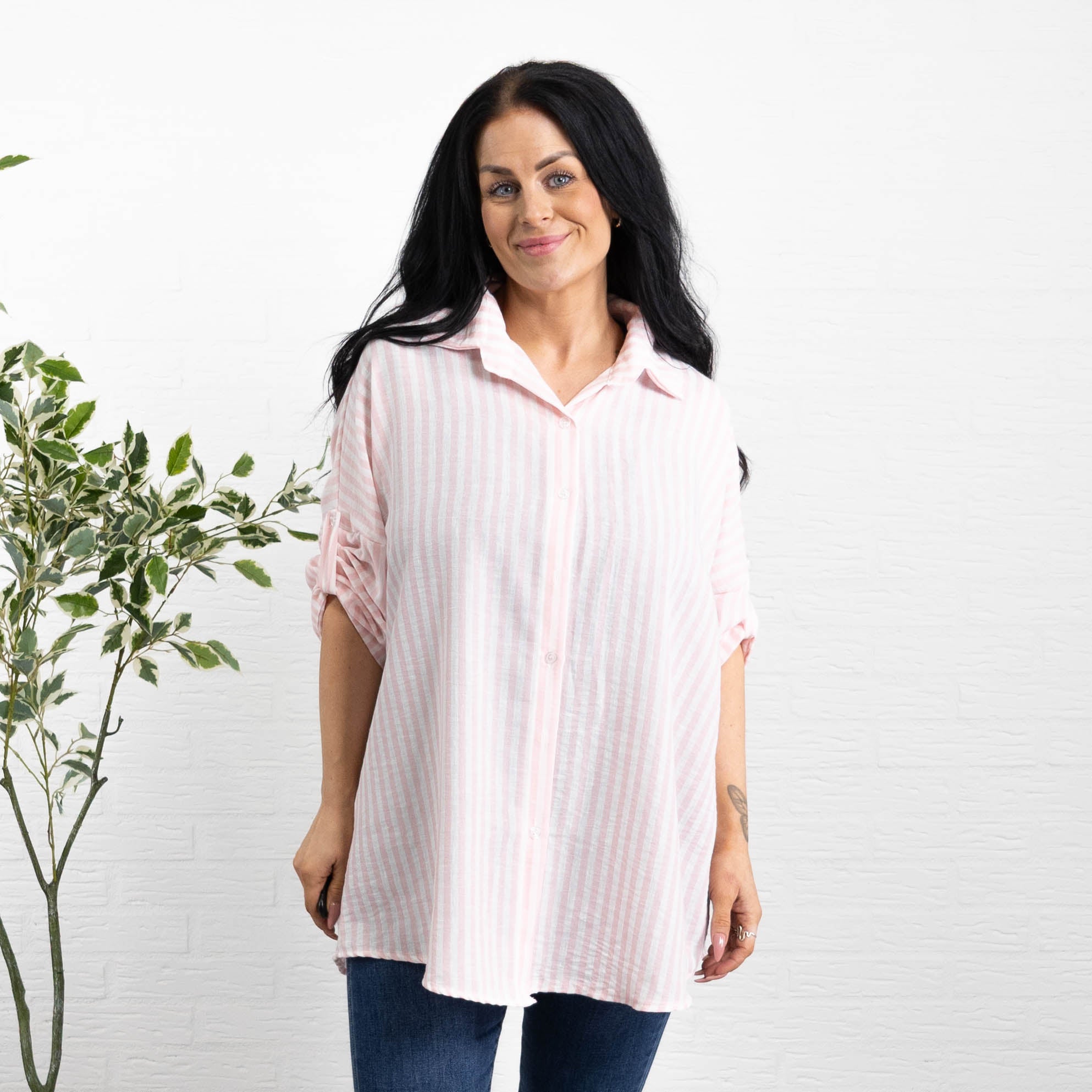 Phoebe skjorte, Rosa
