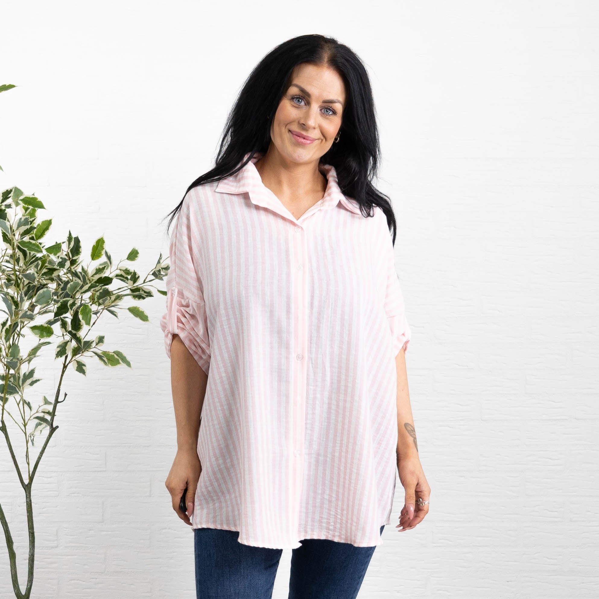 Phoebe skjorte, Rosa