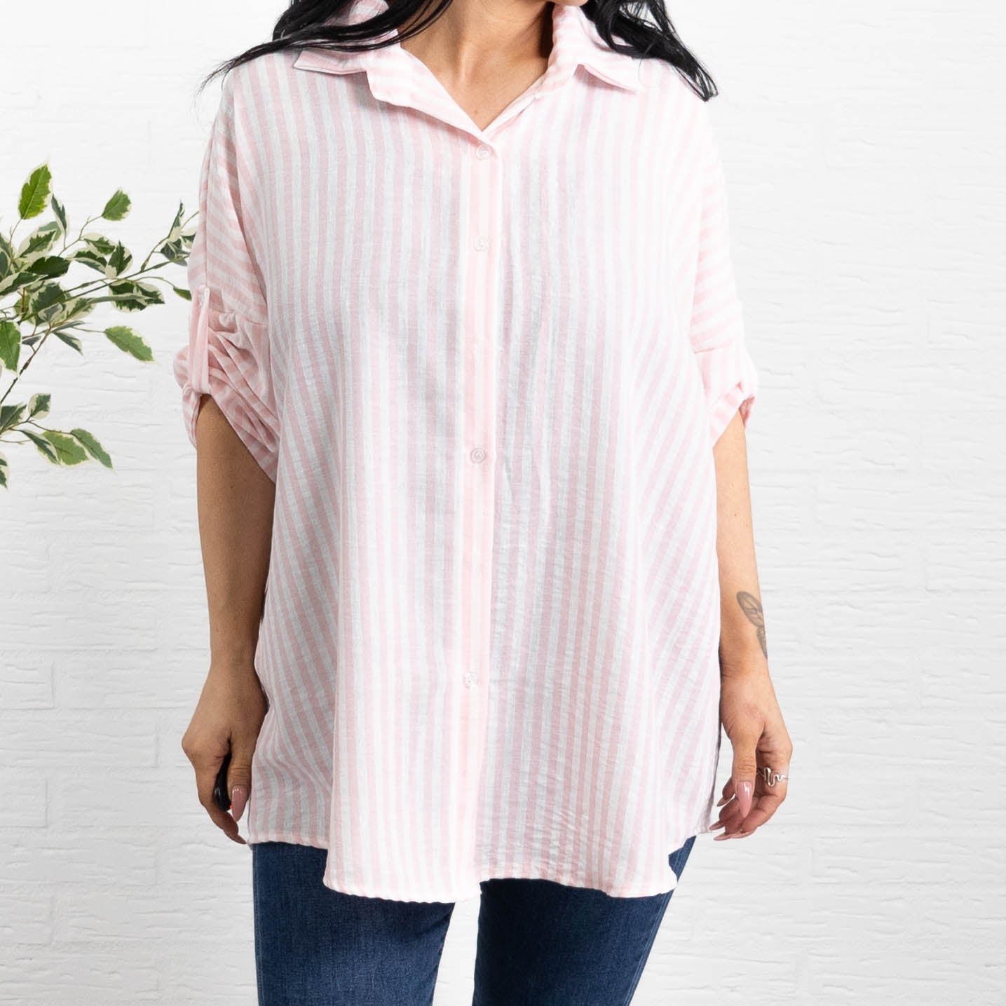 Phoebe skjorte, Rosa