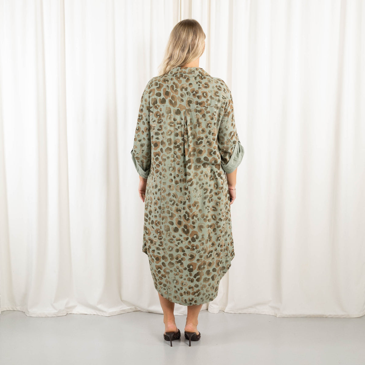 Gloria skjorte/kjole, Khaki