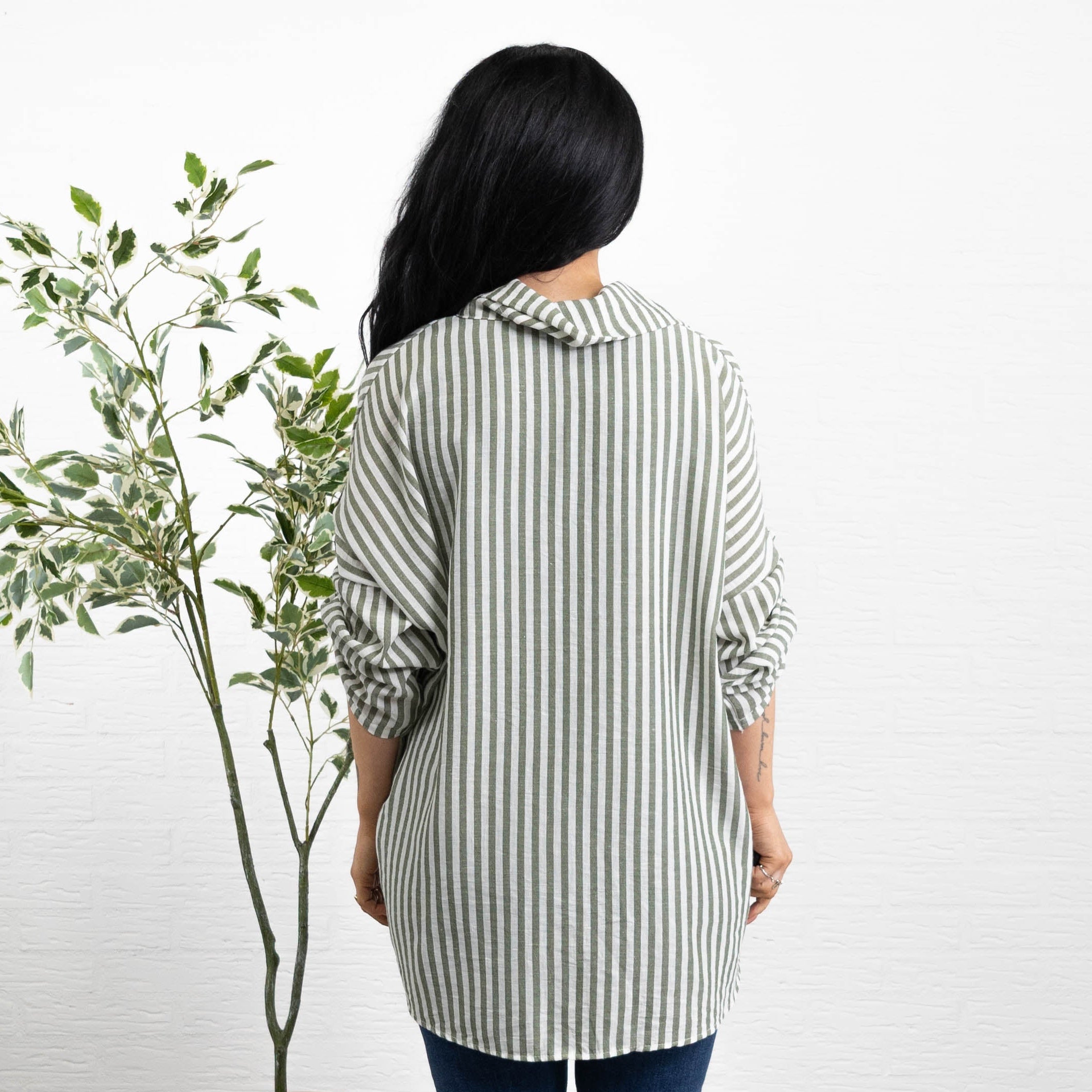 Phoebe skjorte, Khaki