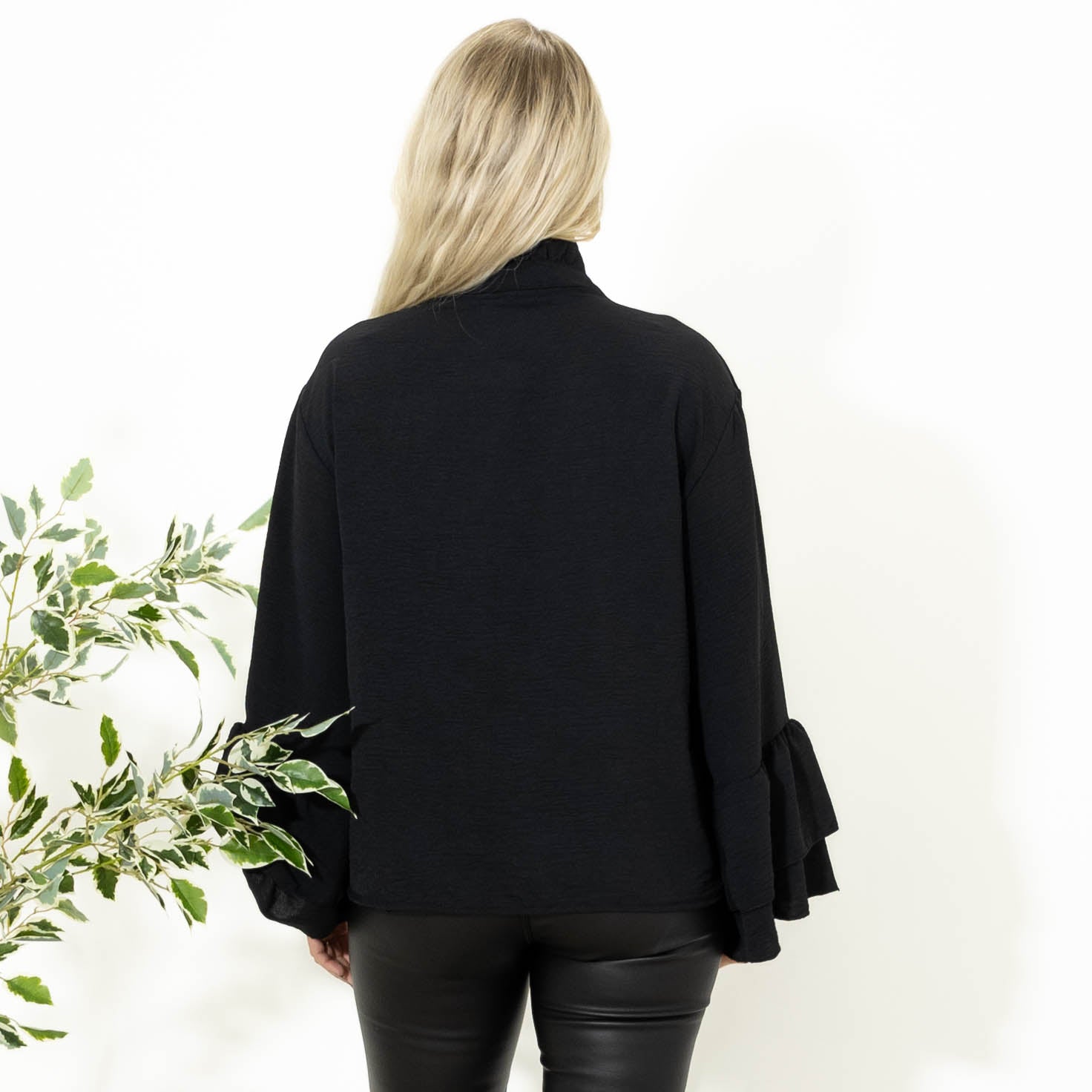 Kali flæseskjorte, Sort