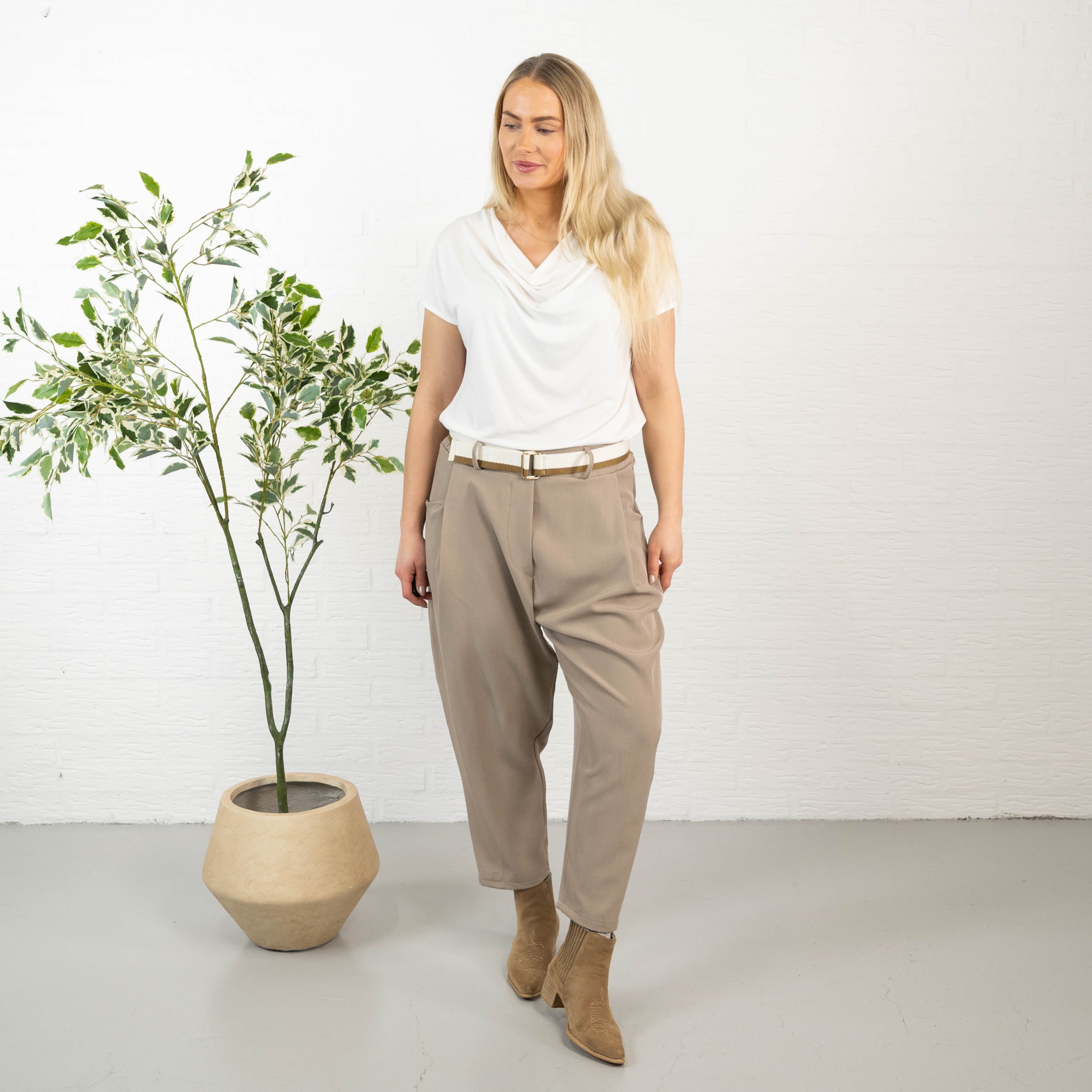 Ashlee bukser, Taupe