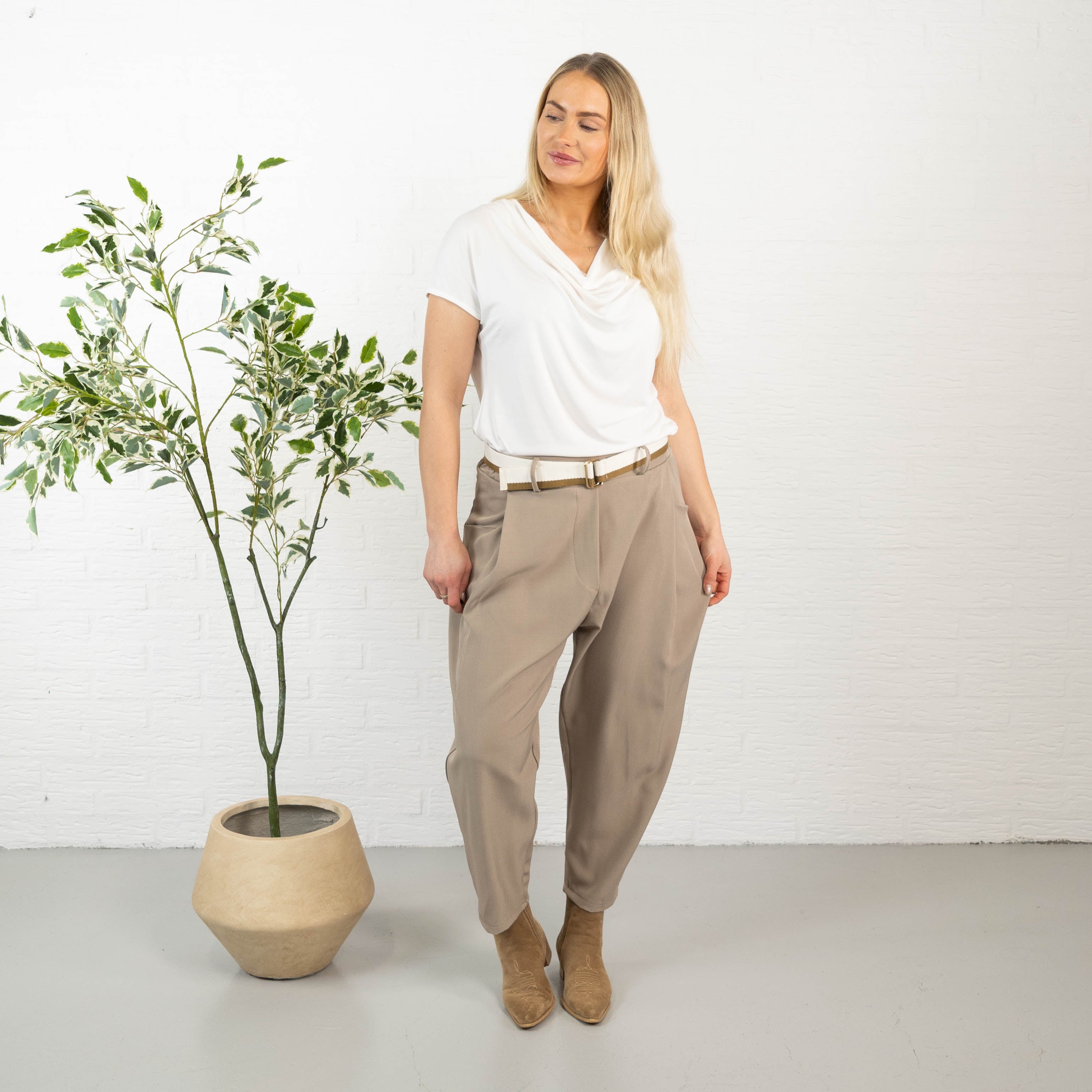 Ashlee bukser, Taupe