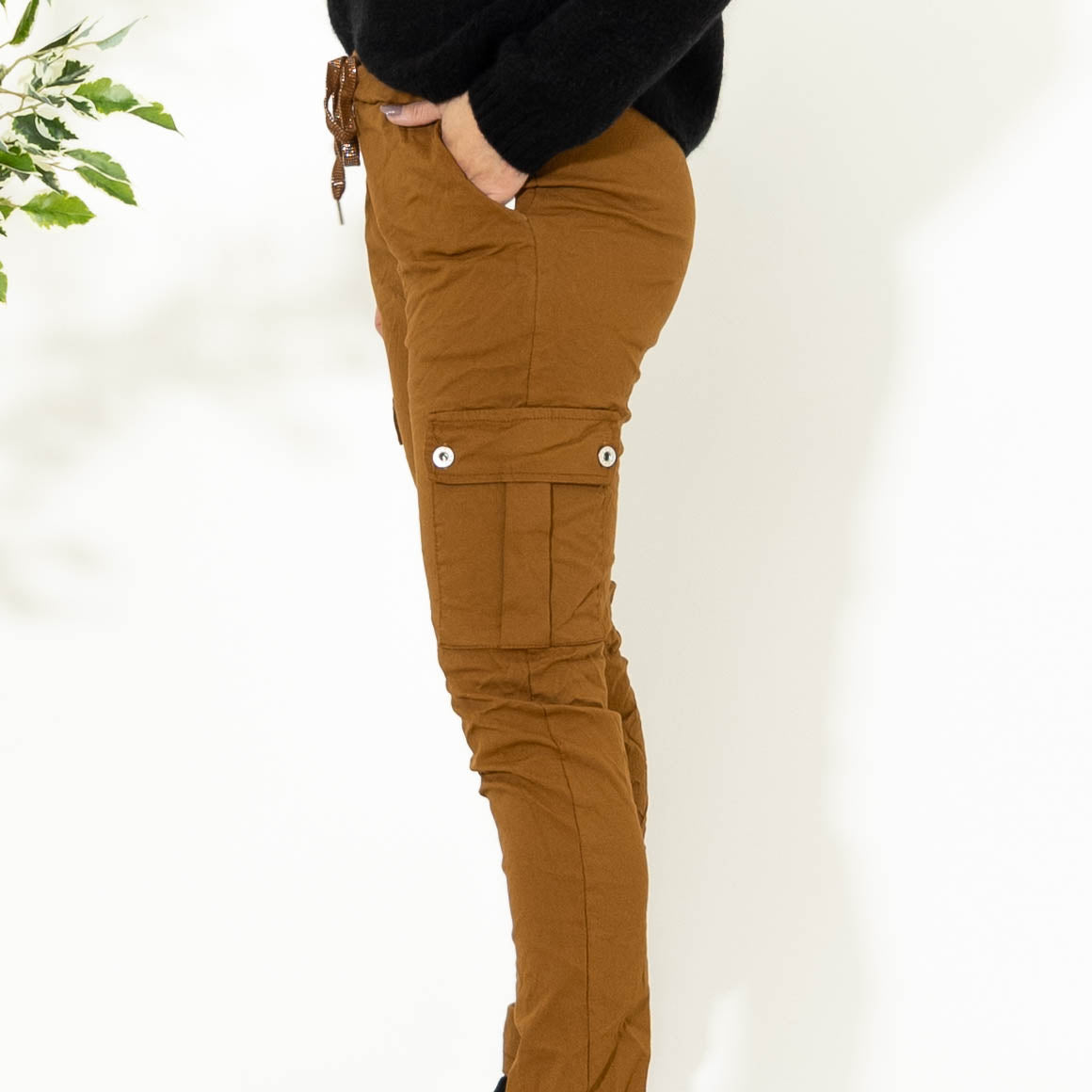 Cassie cargo bukser, Camel