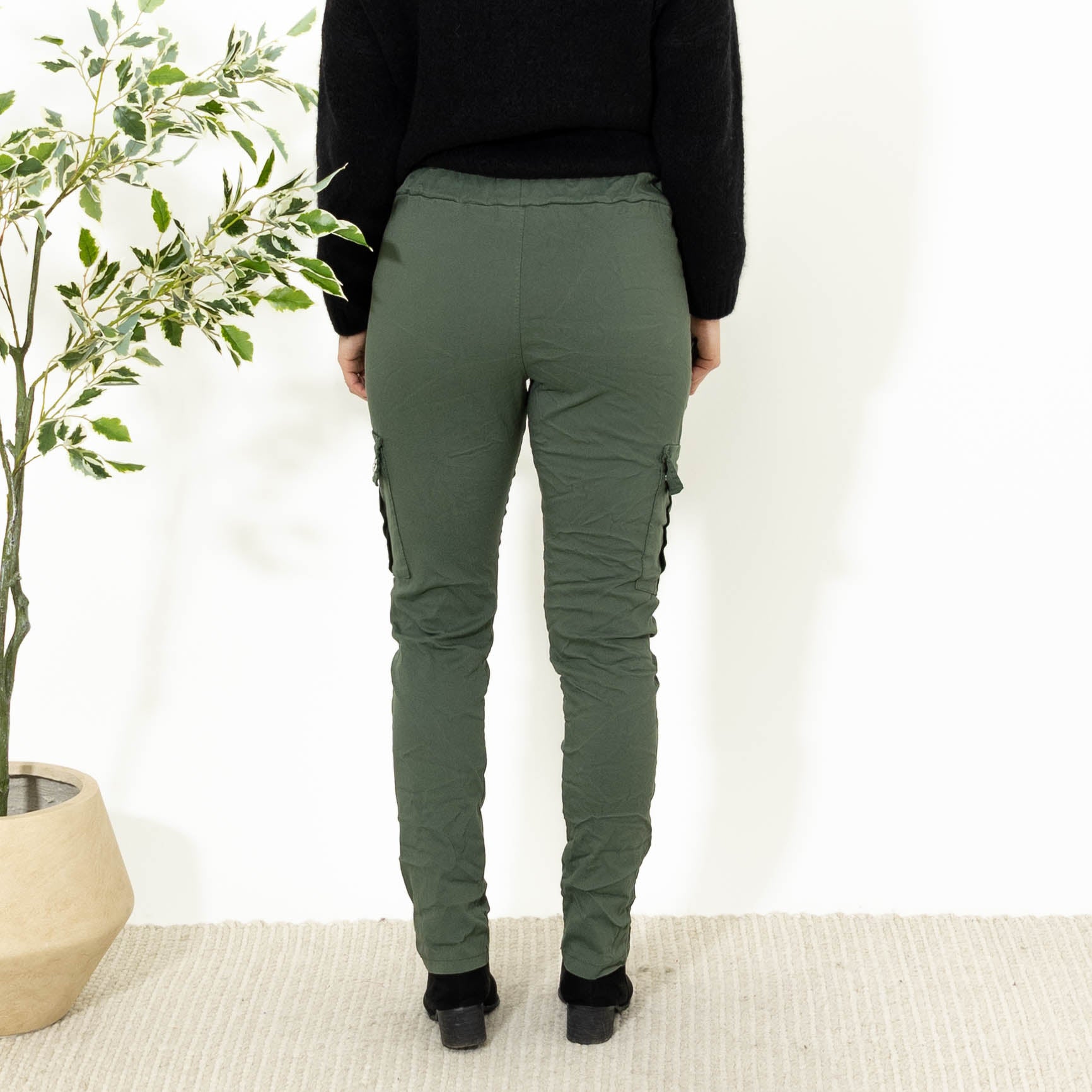 Cassie cargo bukser, Khaki