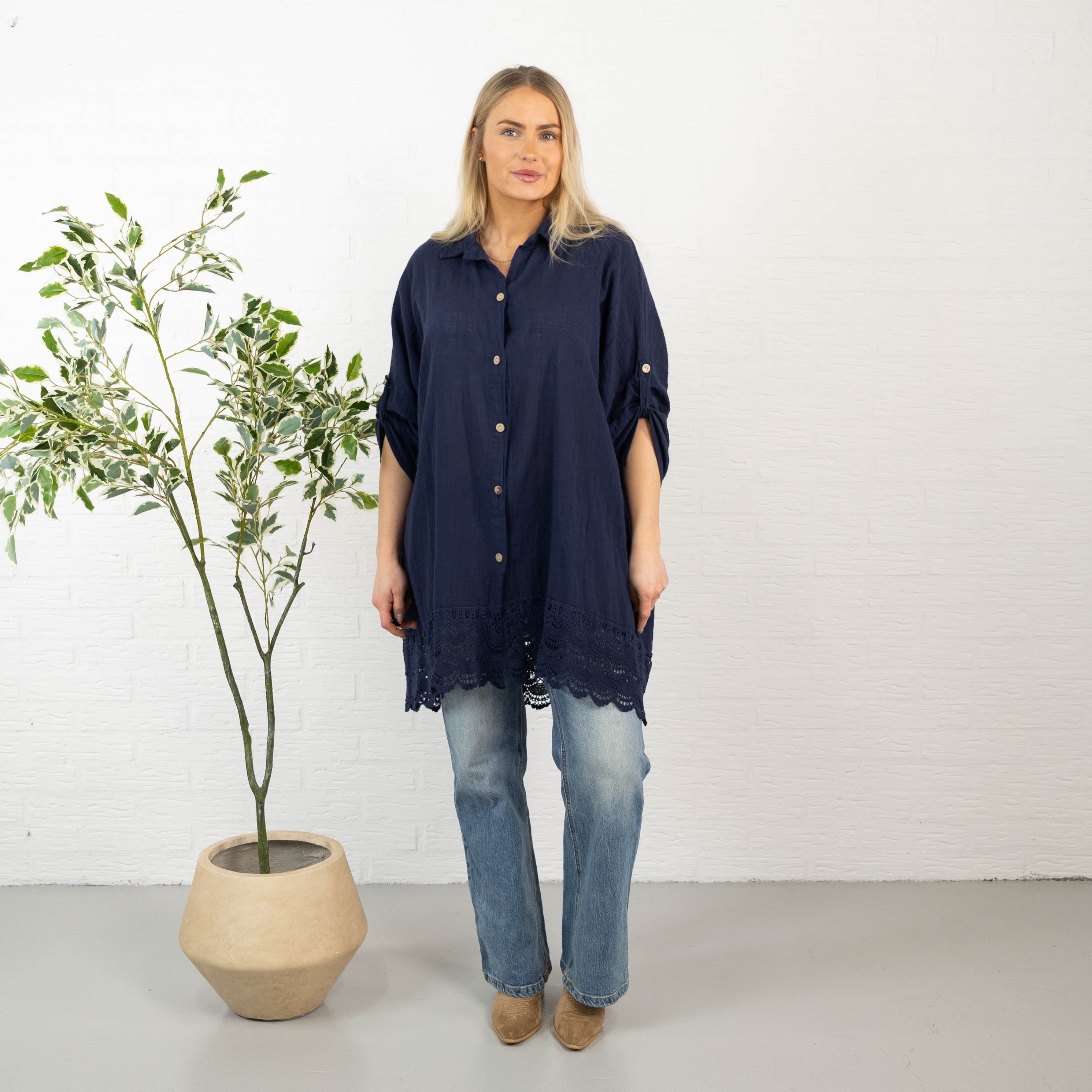 Rebecca tunika, Navy