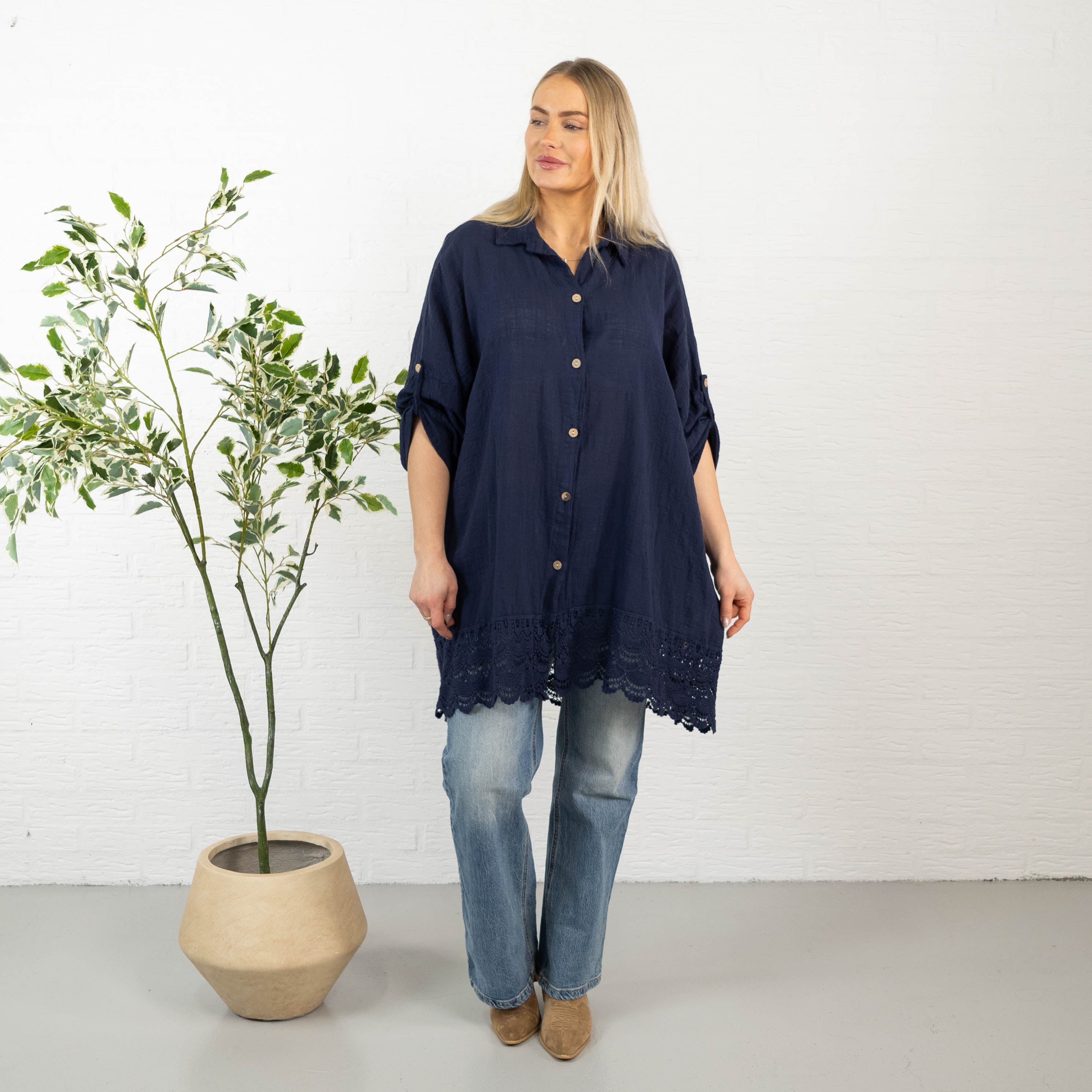 Rebecca tunika, Navy