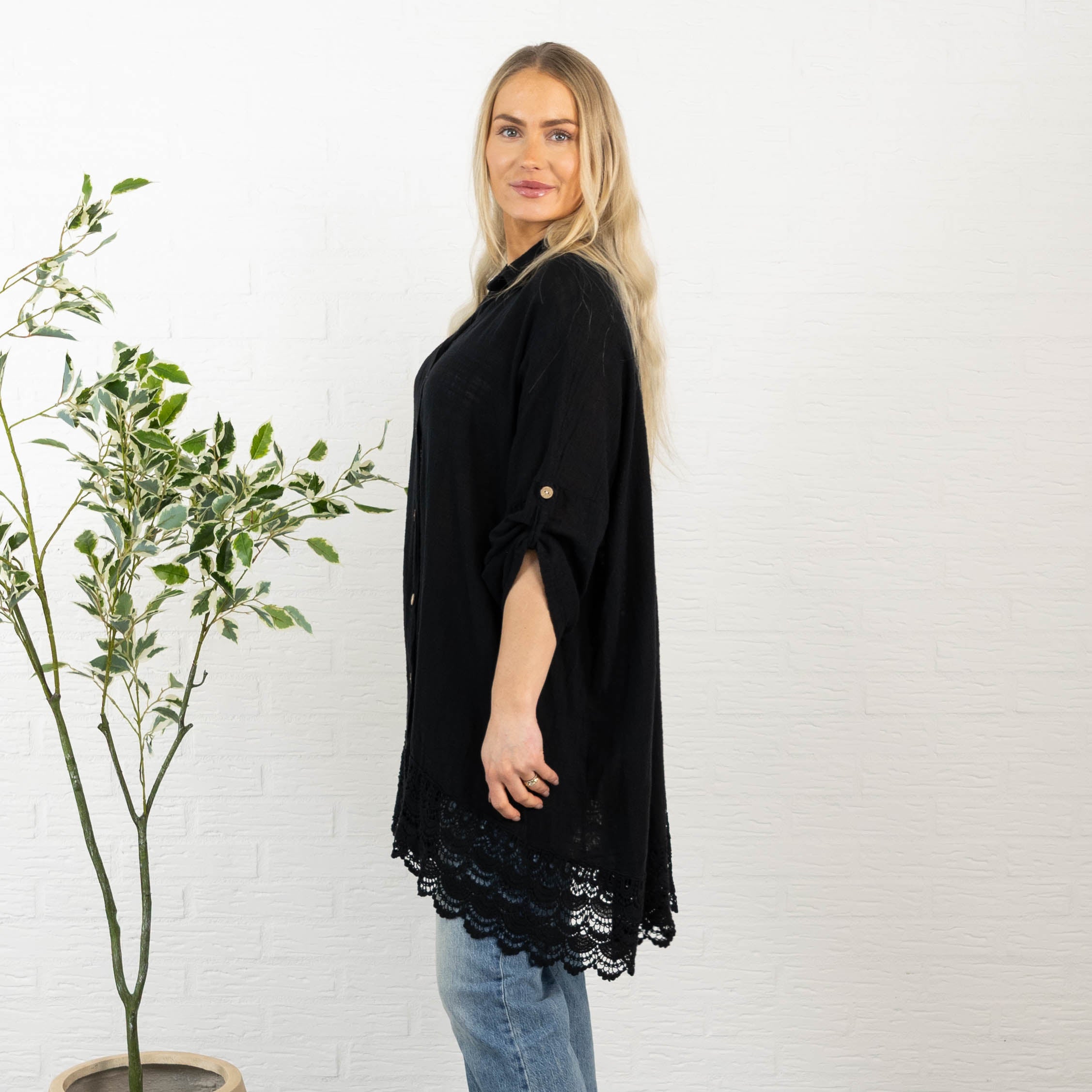 Rebecca tunika, Sort