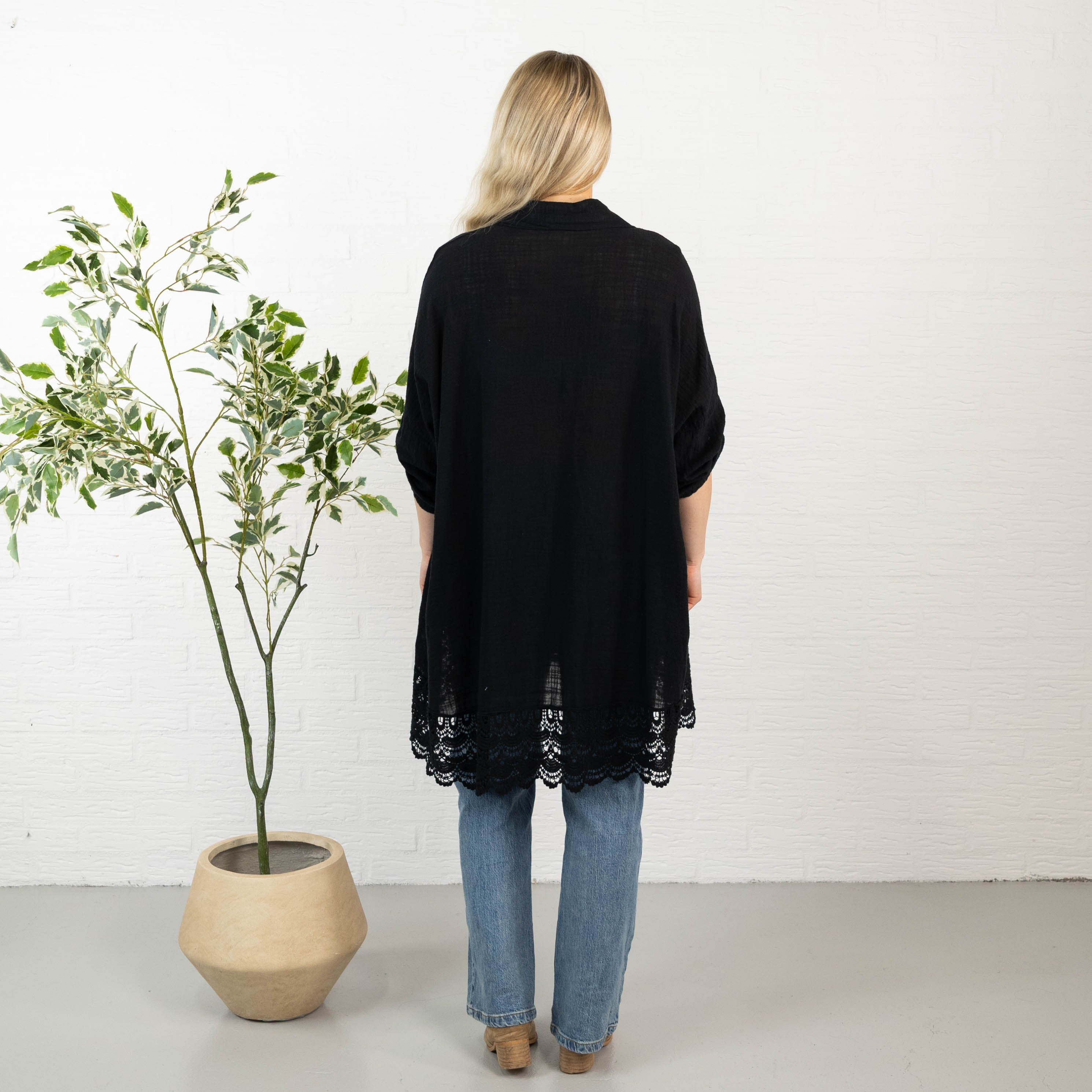 Rebecca tunika, Sort