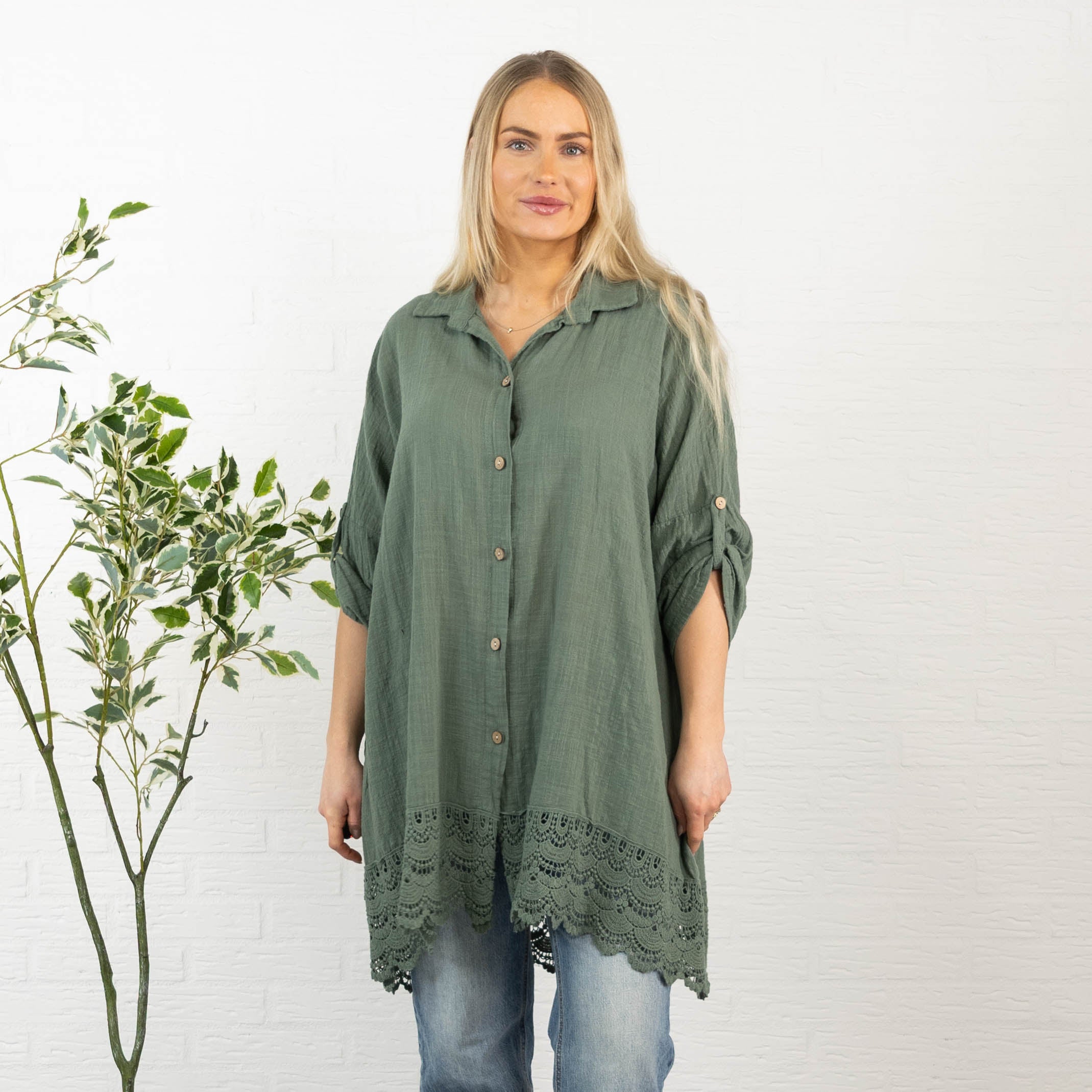 Rebecca tunika, Khaki