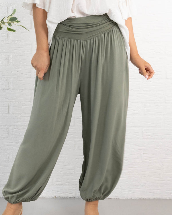 Jasmin haremsbukser, Khaki