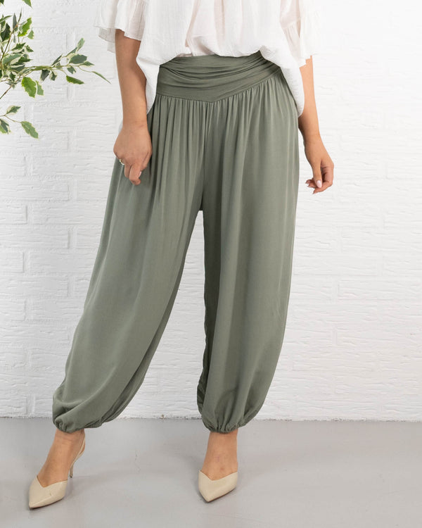 Jasmin haremsbukser, Khaki
