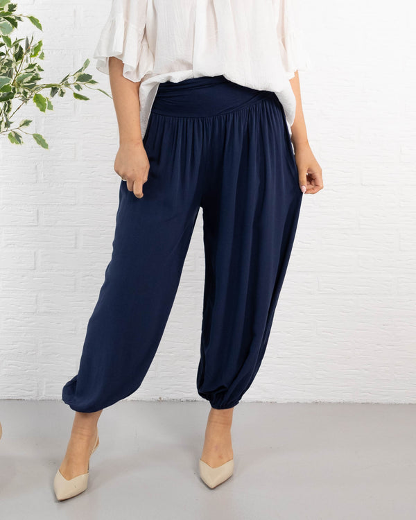 Jasmin haremsbukser, Navy
