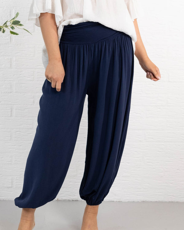 Jasmin haremsbukser, Navy