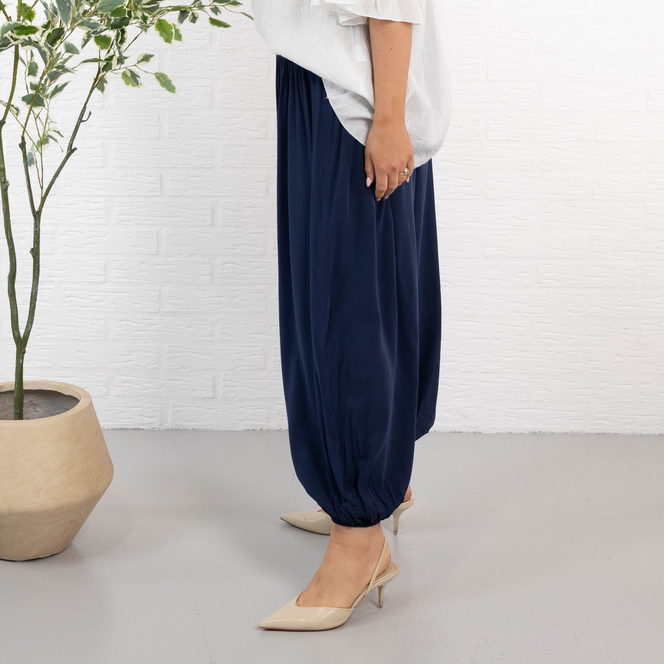 Jasmin haremsbukser, Navy