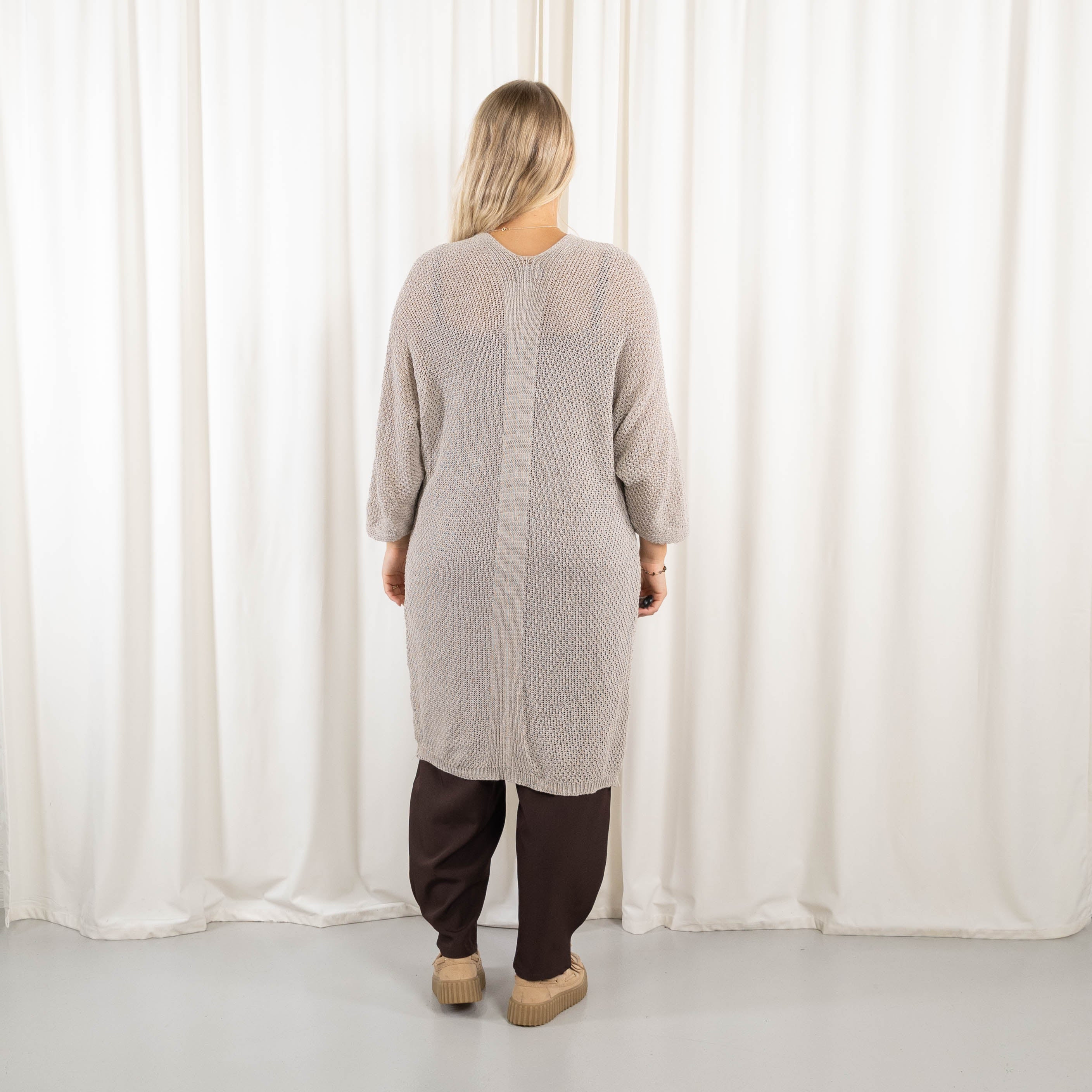 Ninni cardigan, Taupe