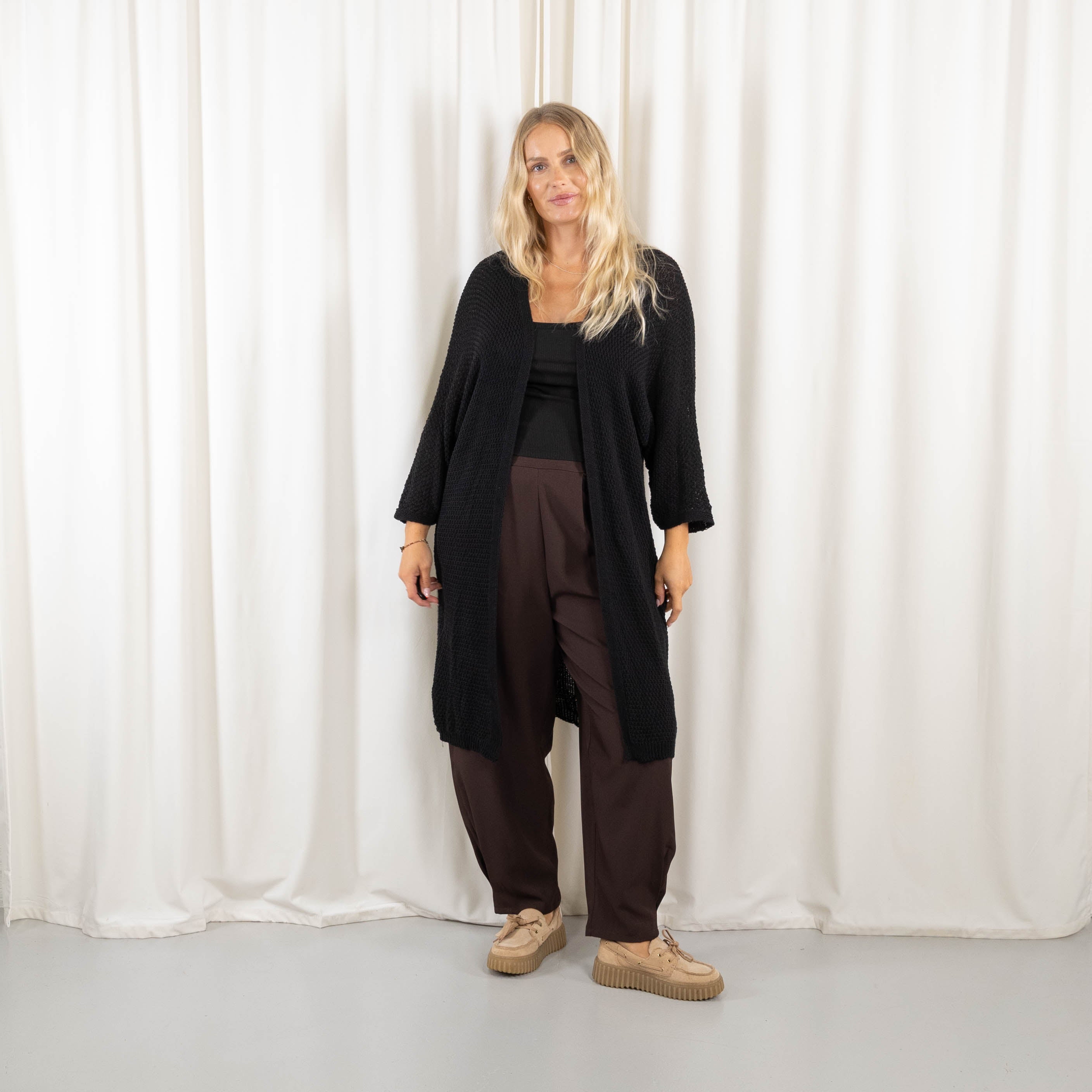 Ninni cardigan, Sort