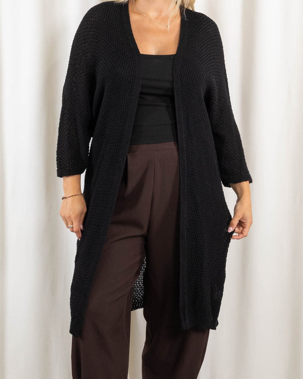 Ninni cardigan, Sort